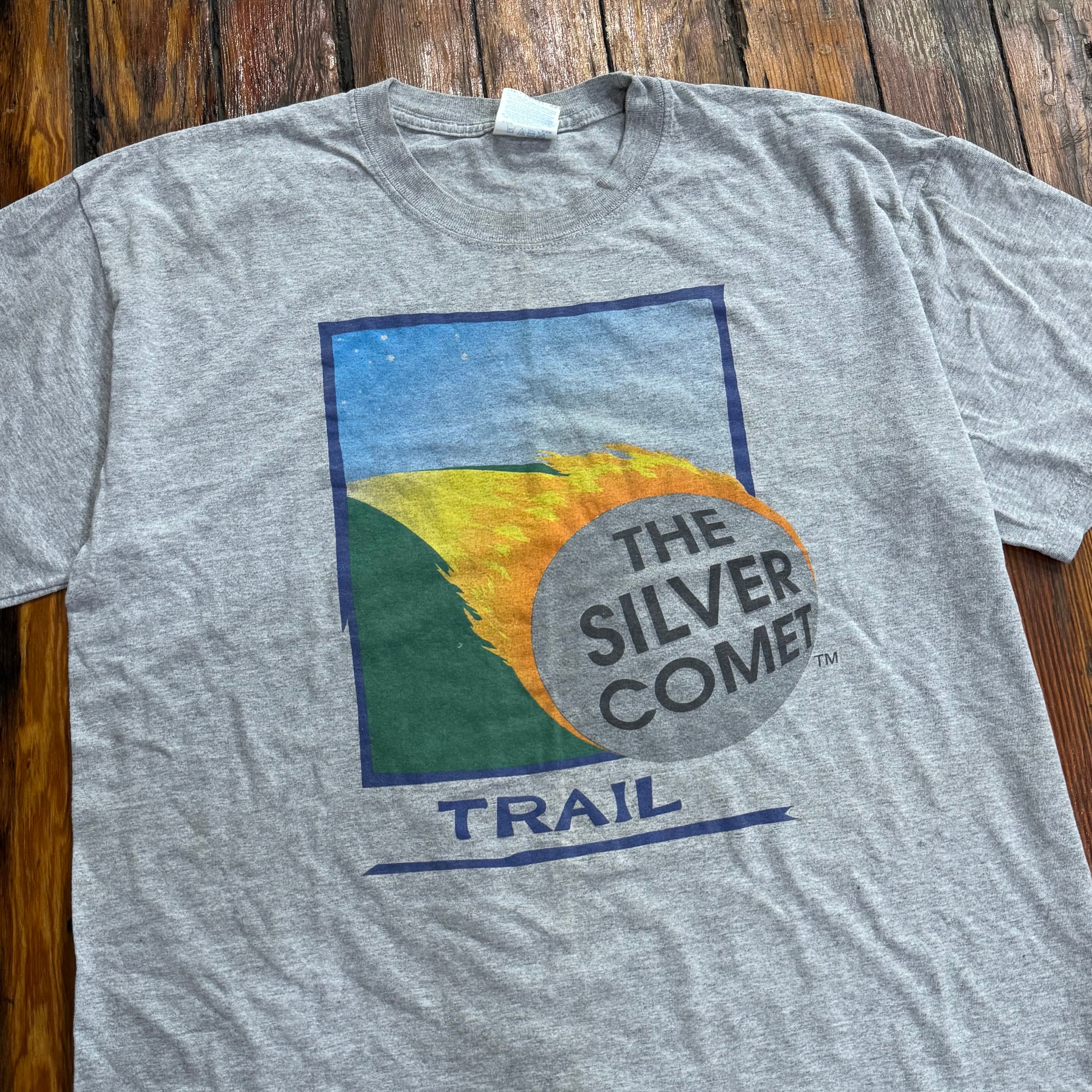 Vintage The Silver Comet Trail T-shirt Sz L