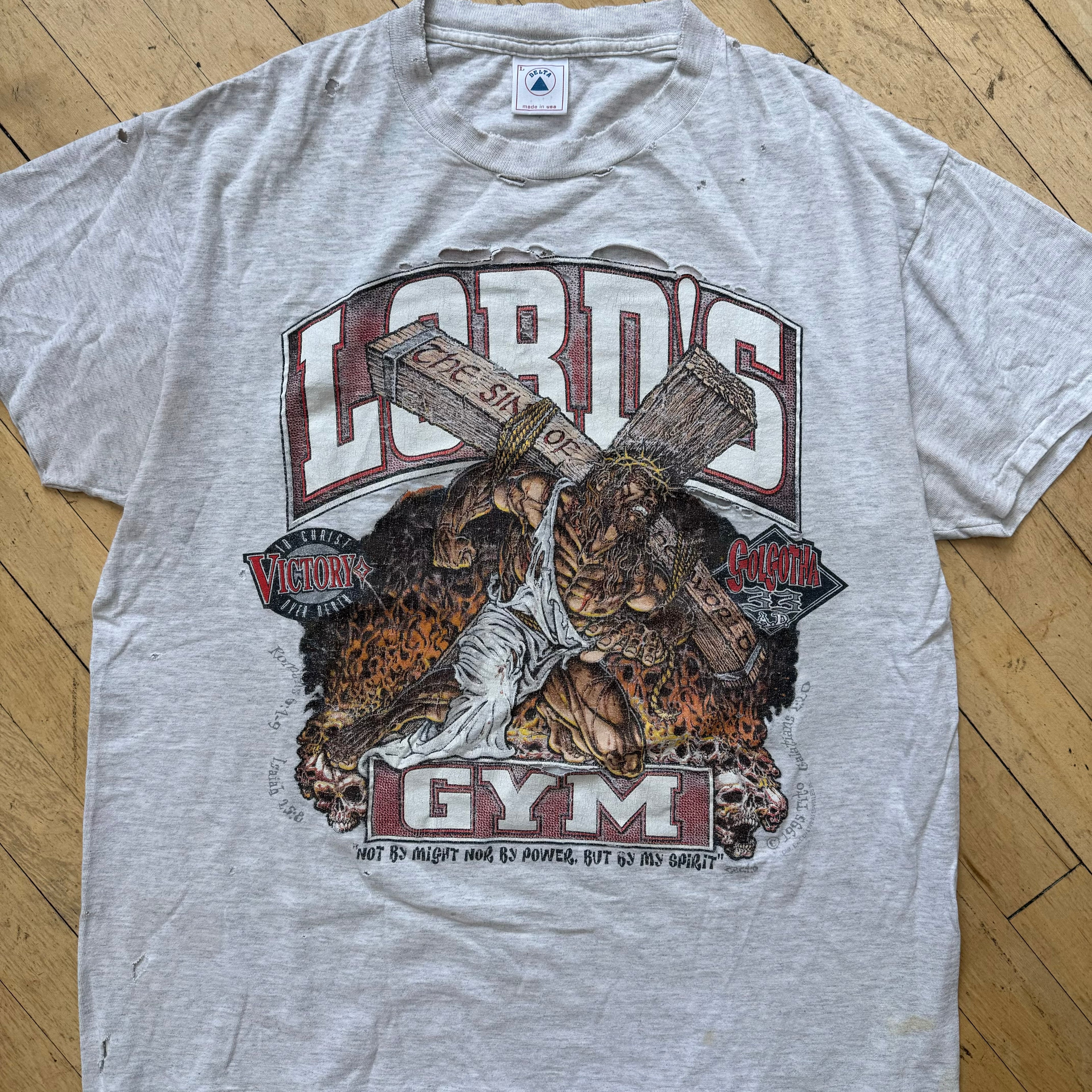 Vintage Lords Gym No sweat T-shirt Sz L