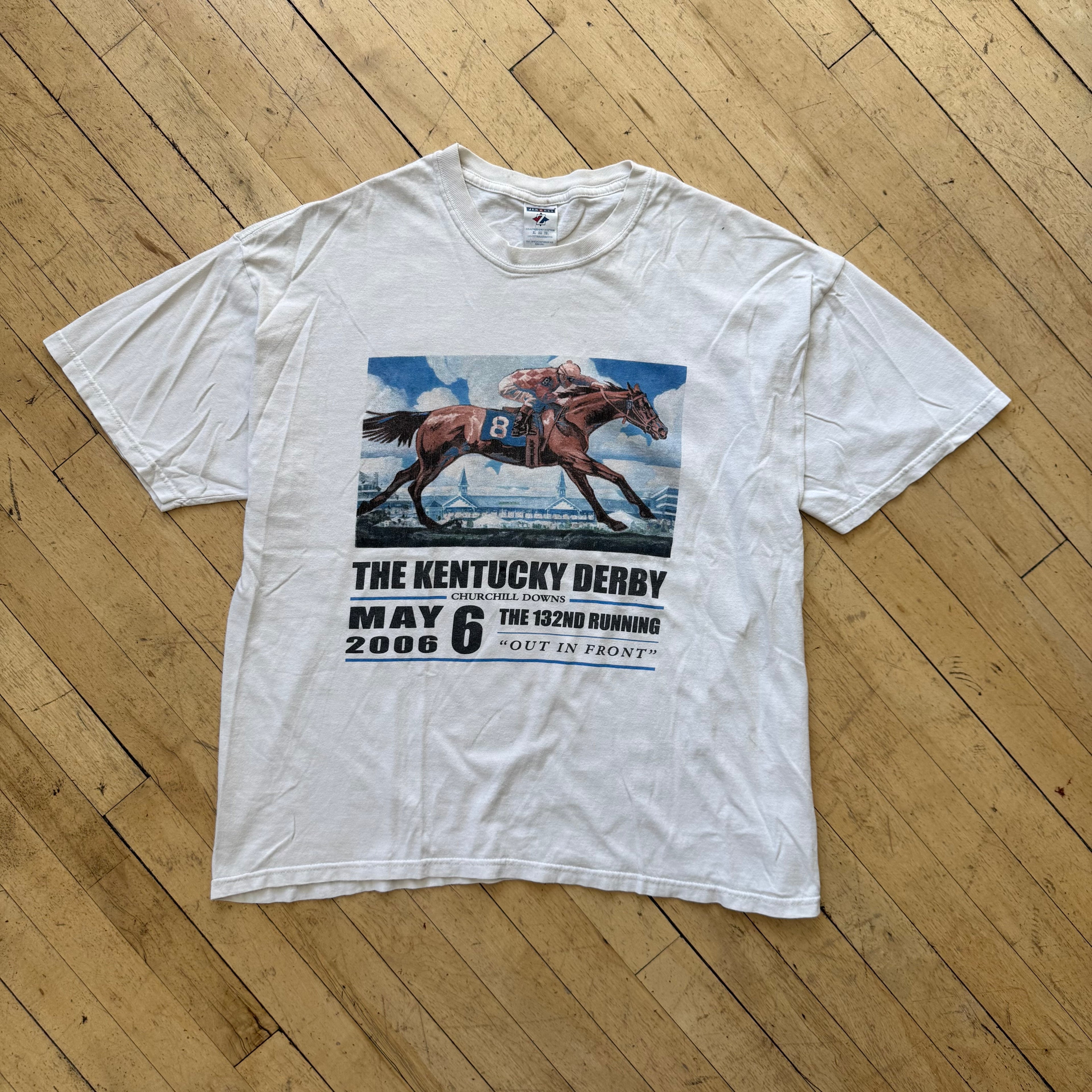 Vintage Kentucky Derby T-shirt Sz L