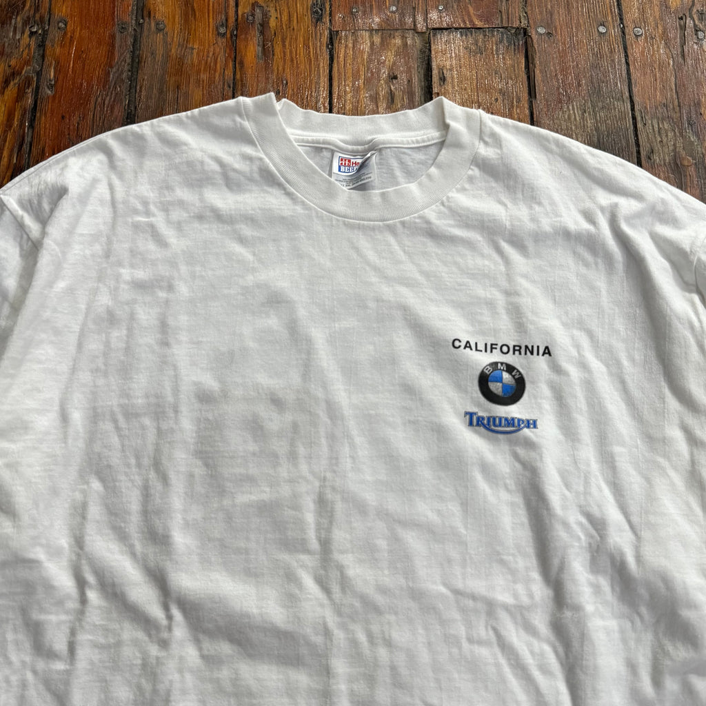 Vintage BMW Triumph California T-shirt Sz XXL