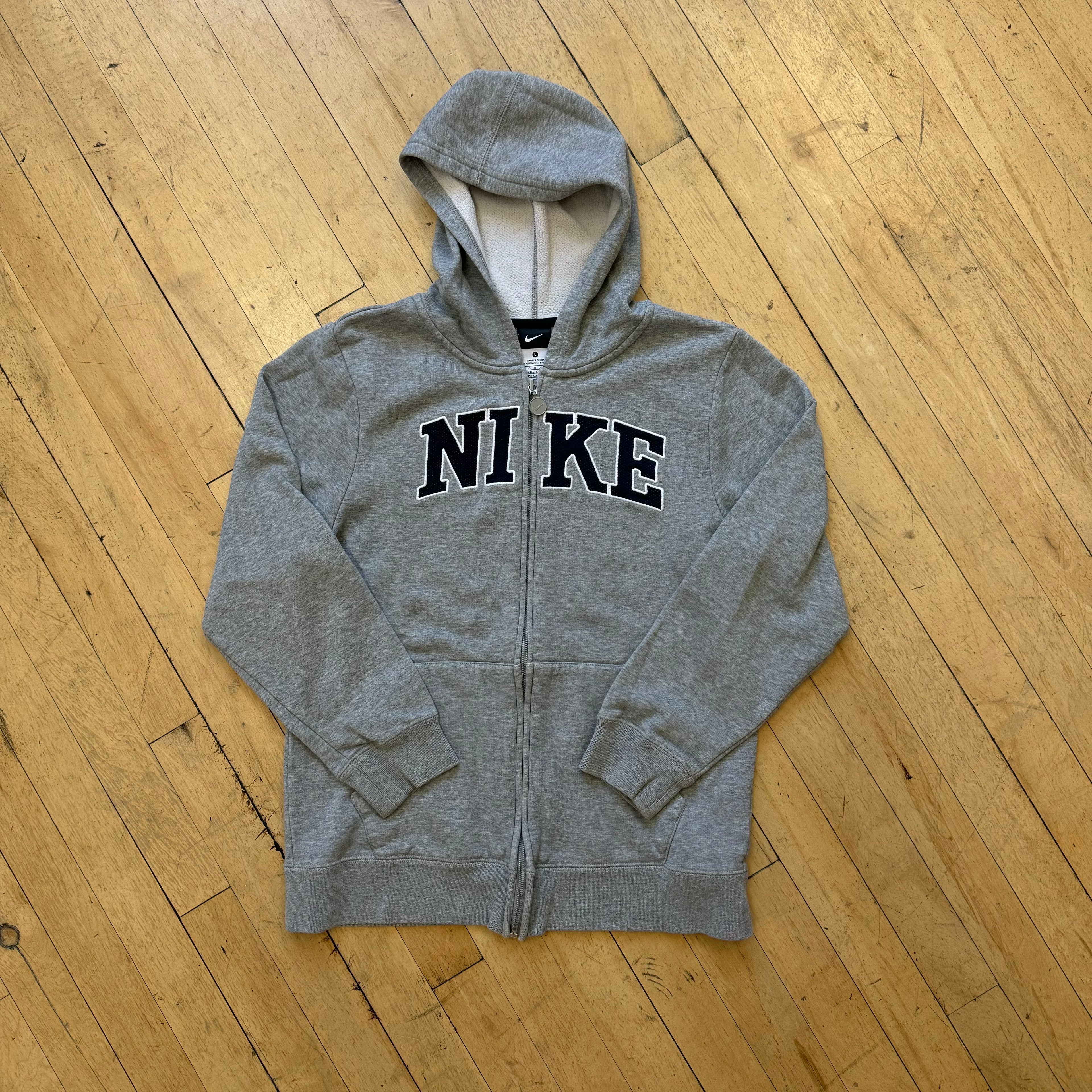 Vintage Nike SpellOut Zip-Up Jacket Sz S