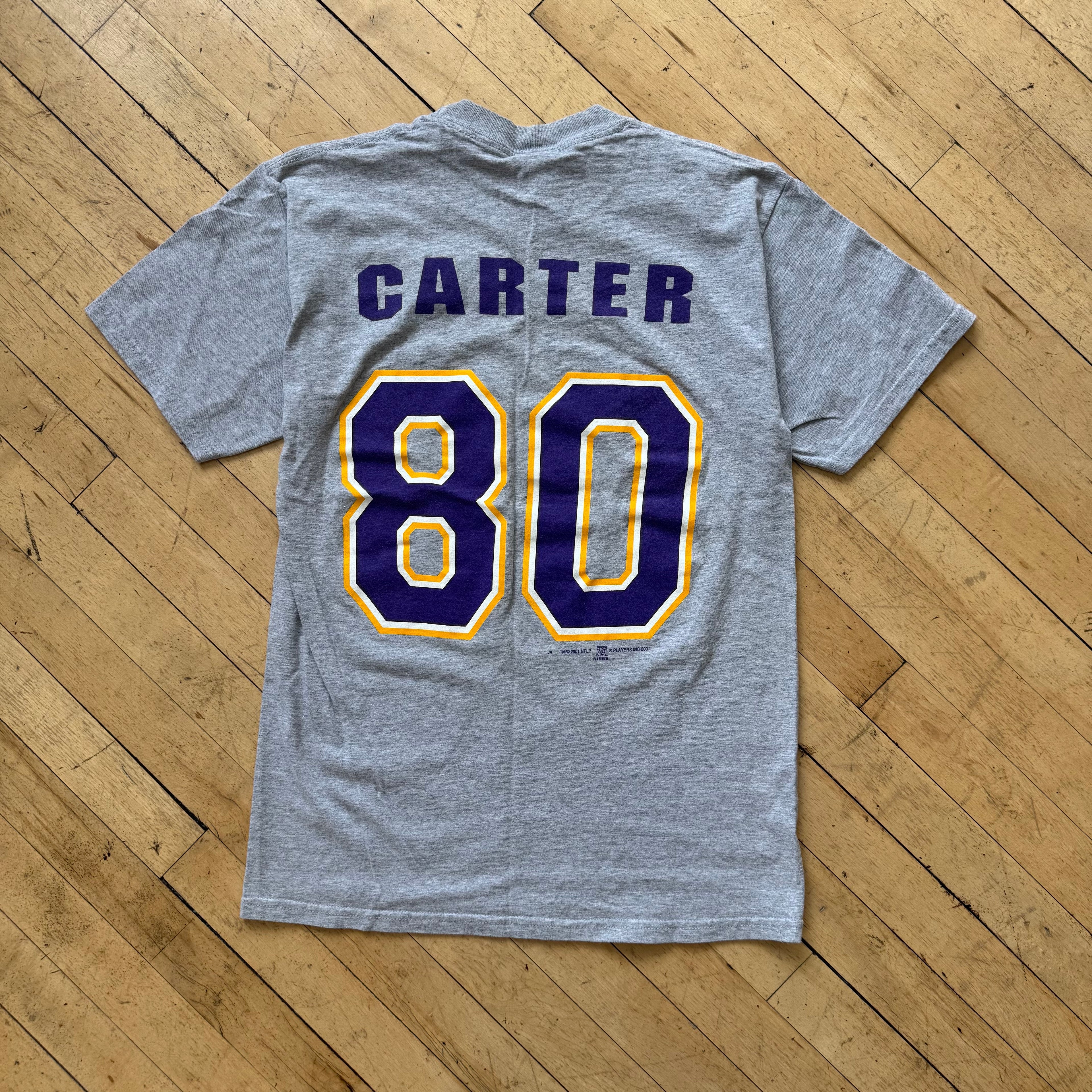 Vintage Minnesota Vikings Chris Carter T-shirt Sz M