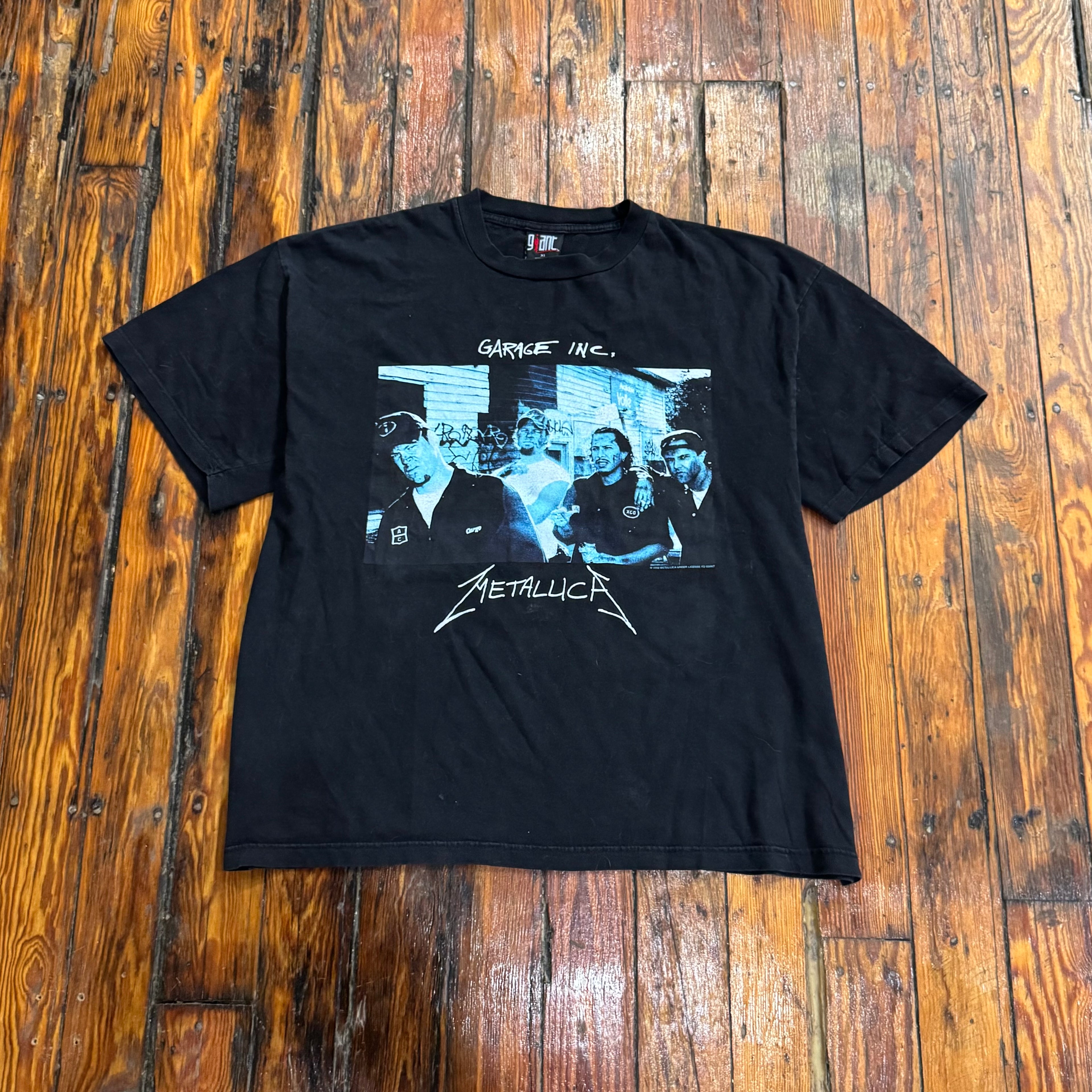 Vintage Metallica Garage Band T-shirt Sz XL