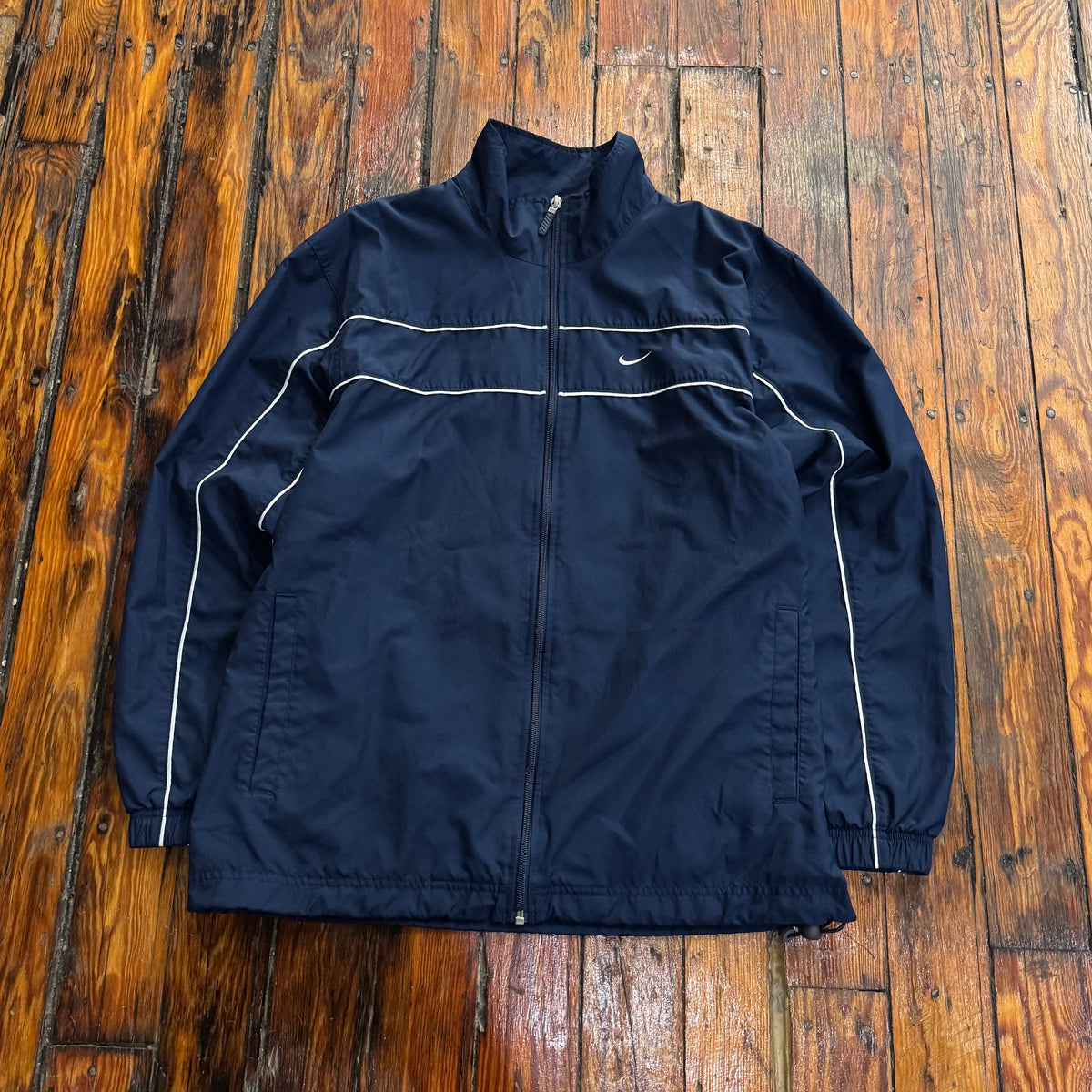 Vintage Nike Lined Windbreaker Jacket Sz M