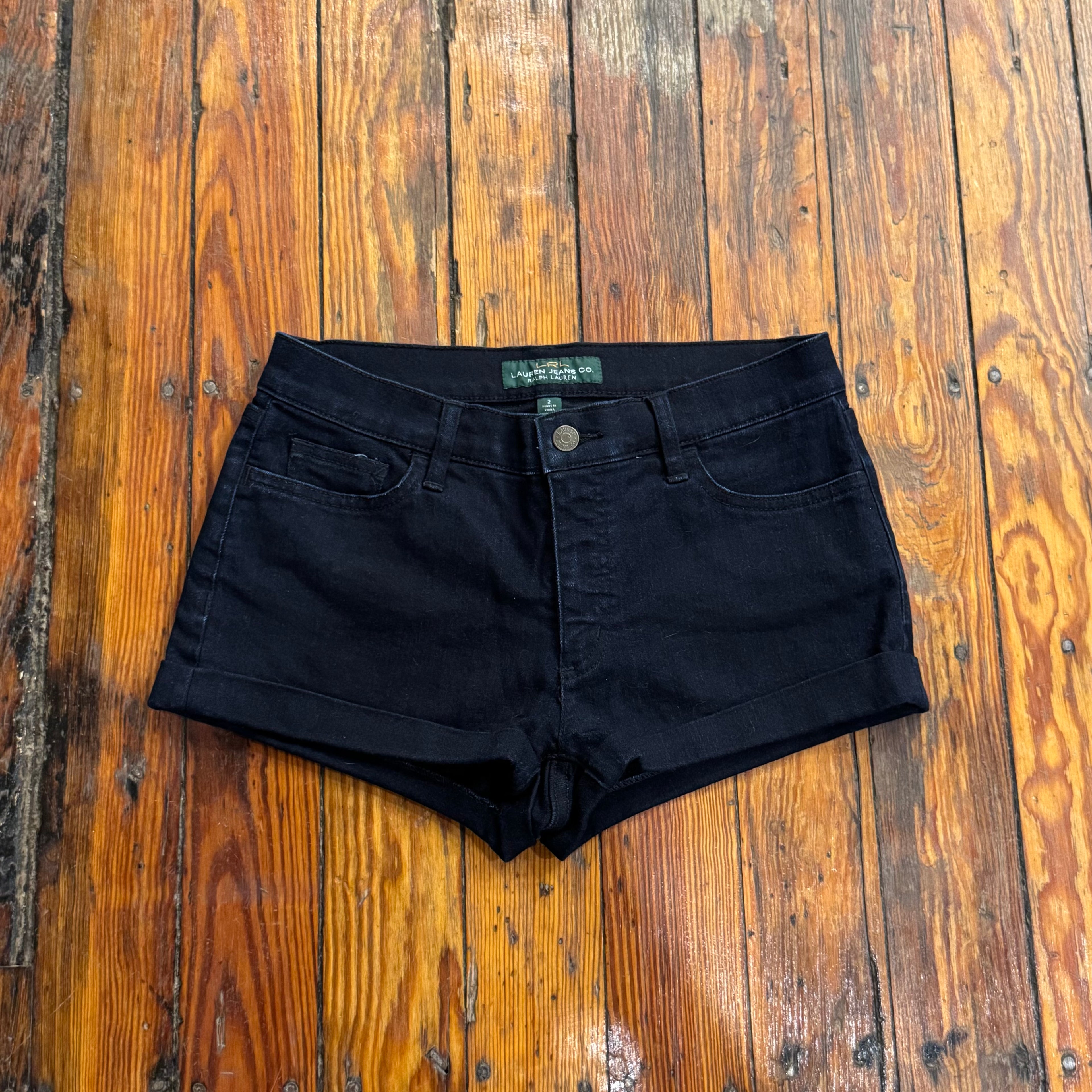Vintage Ralph Lauren Jean Shorts Sz 2