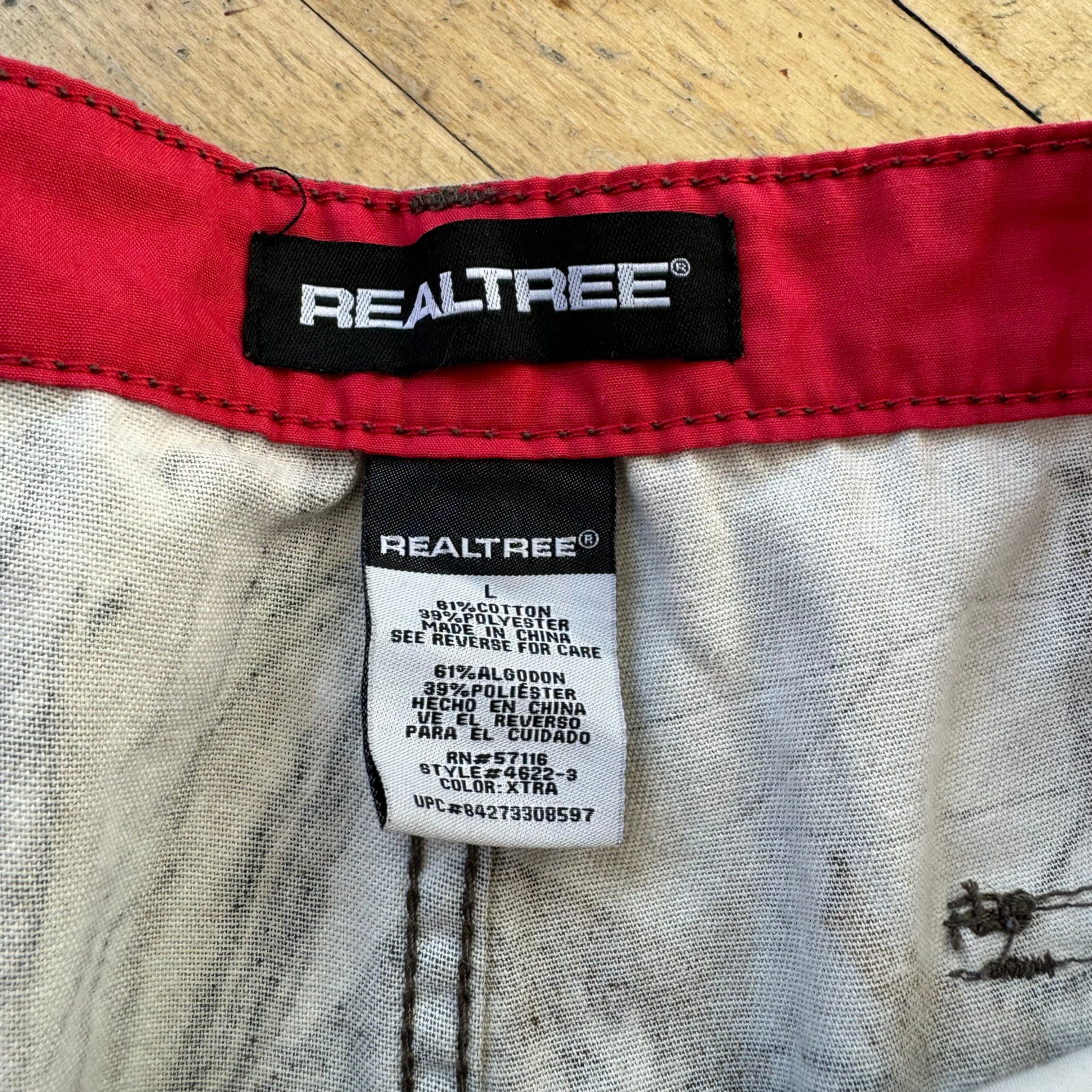 2000s ReelTree Camo Cargo Pants Sz L