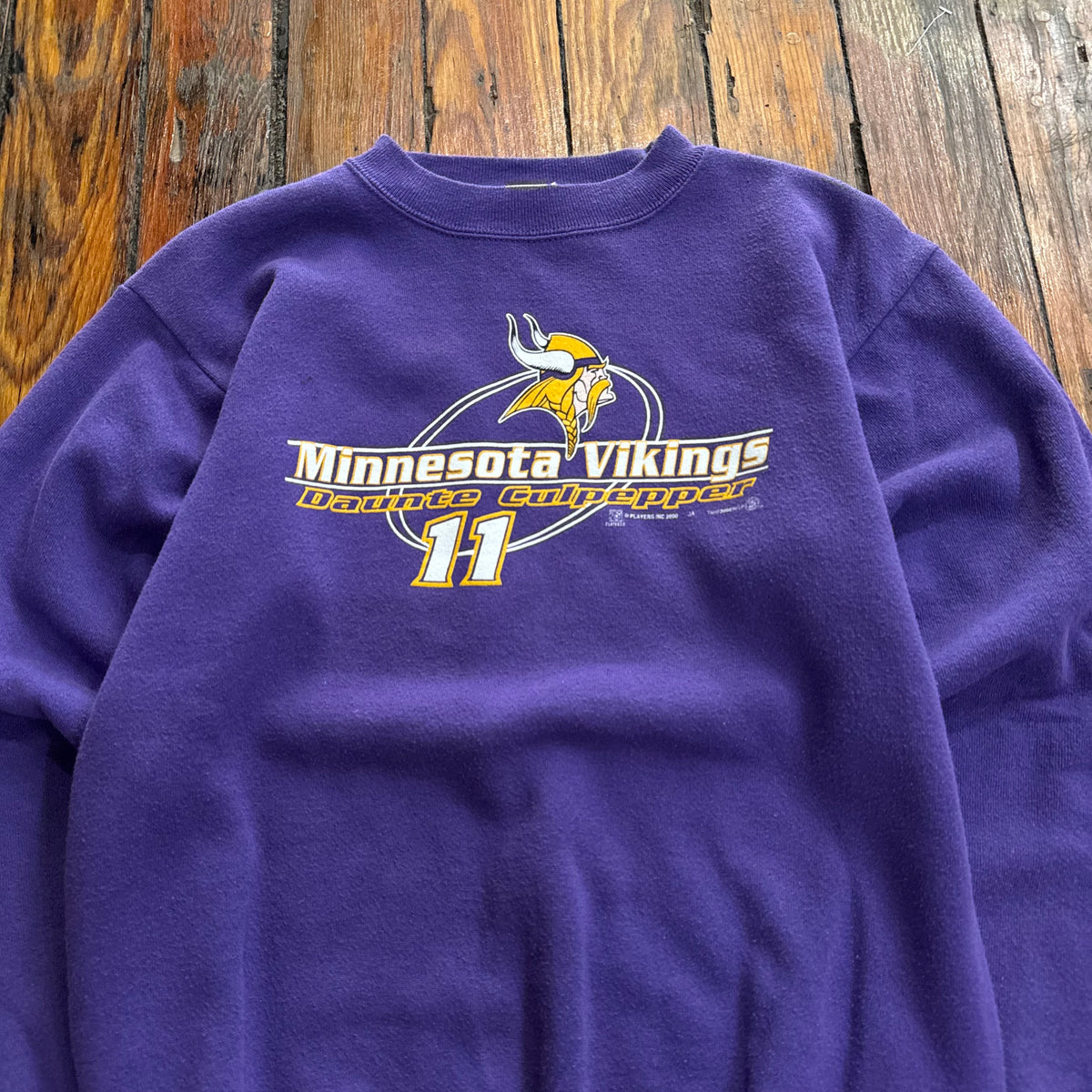 Vintage Daunte Culpepper Vikings CrewNeck Sz S