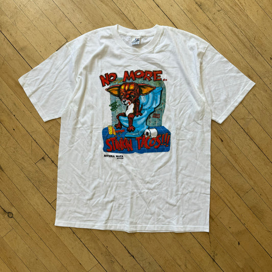 Vintage No More Stinkin Tacos T-shirt Sz XL