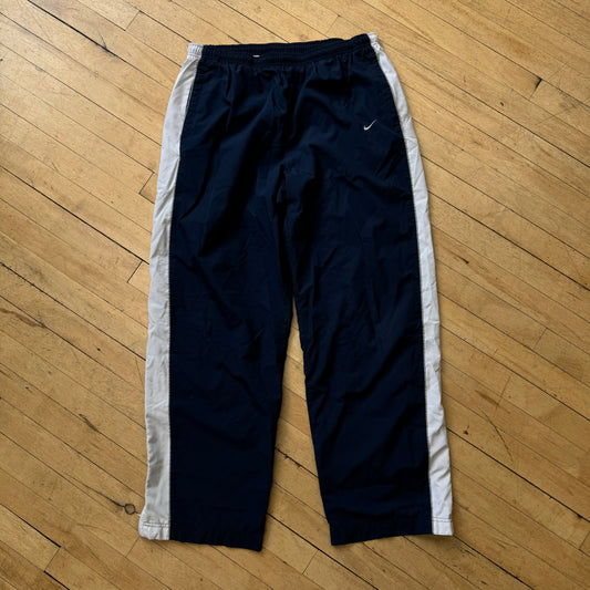 Vintage Nike Navy / White TrackPants Sz L