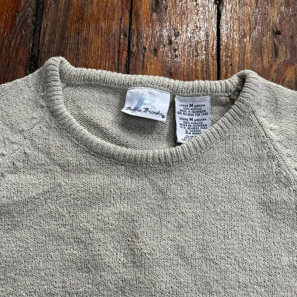 Vintage Bollie Brooks Sweater Top Sz M