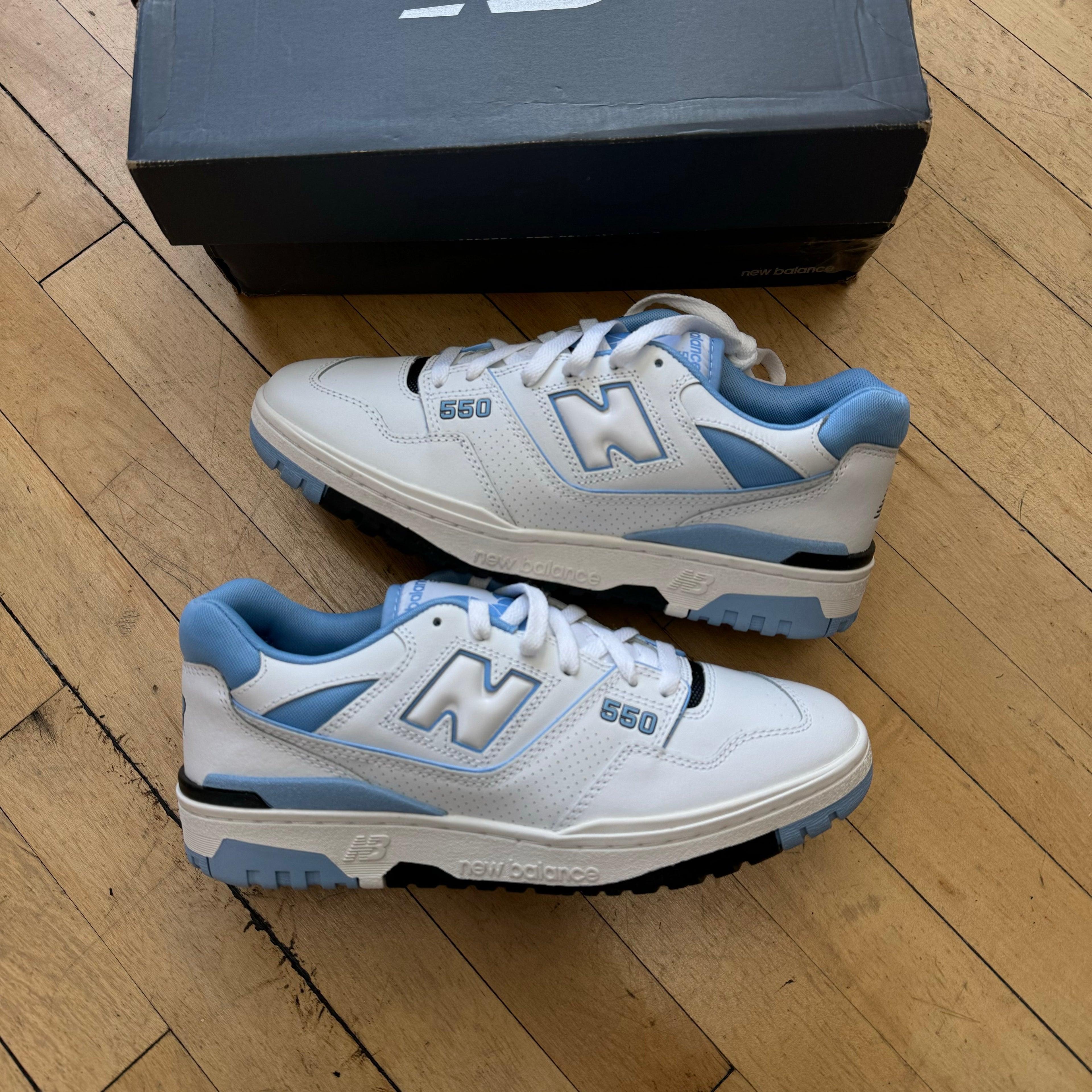 New Balance 550 University Blue Sz 10 (DS)