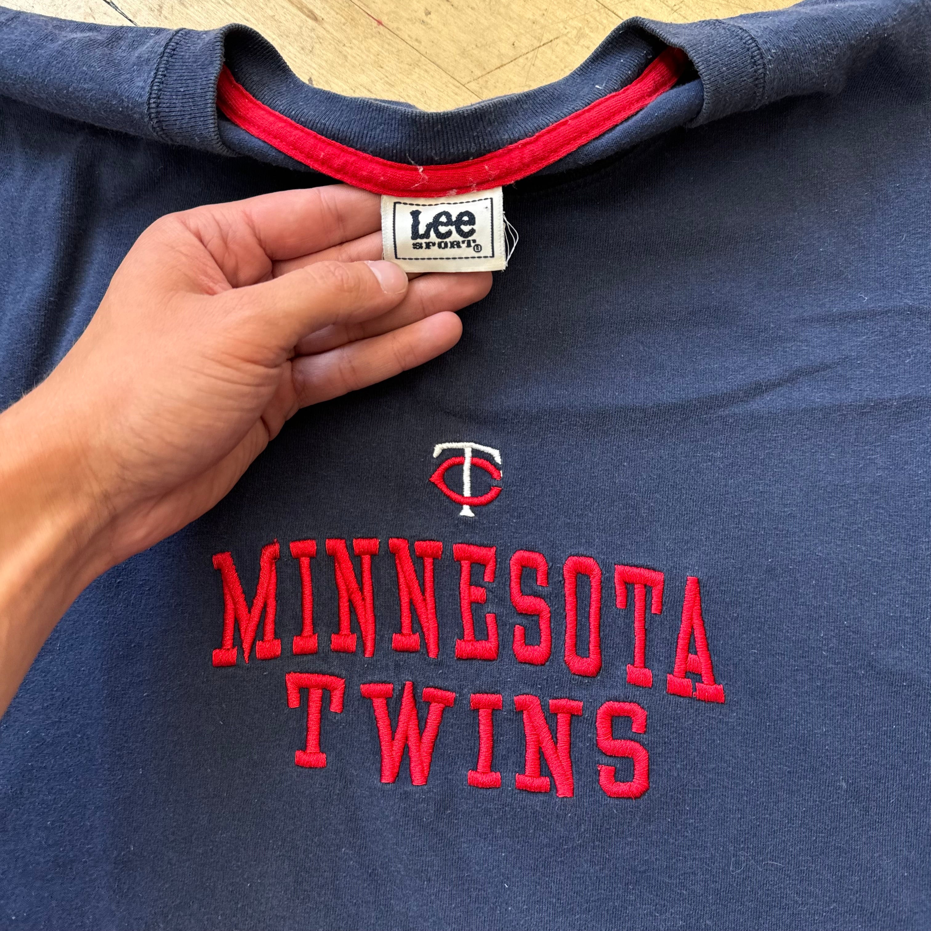 Vintage Minnesota Twins Lee Sports T-shirt Sz XL