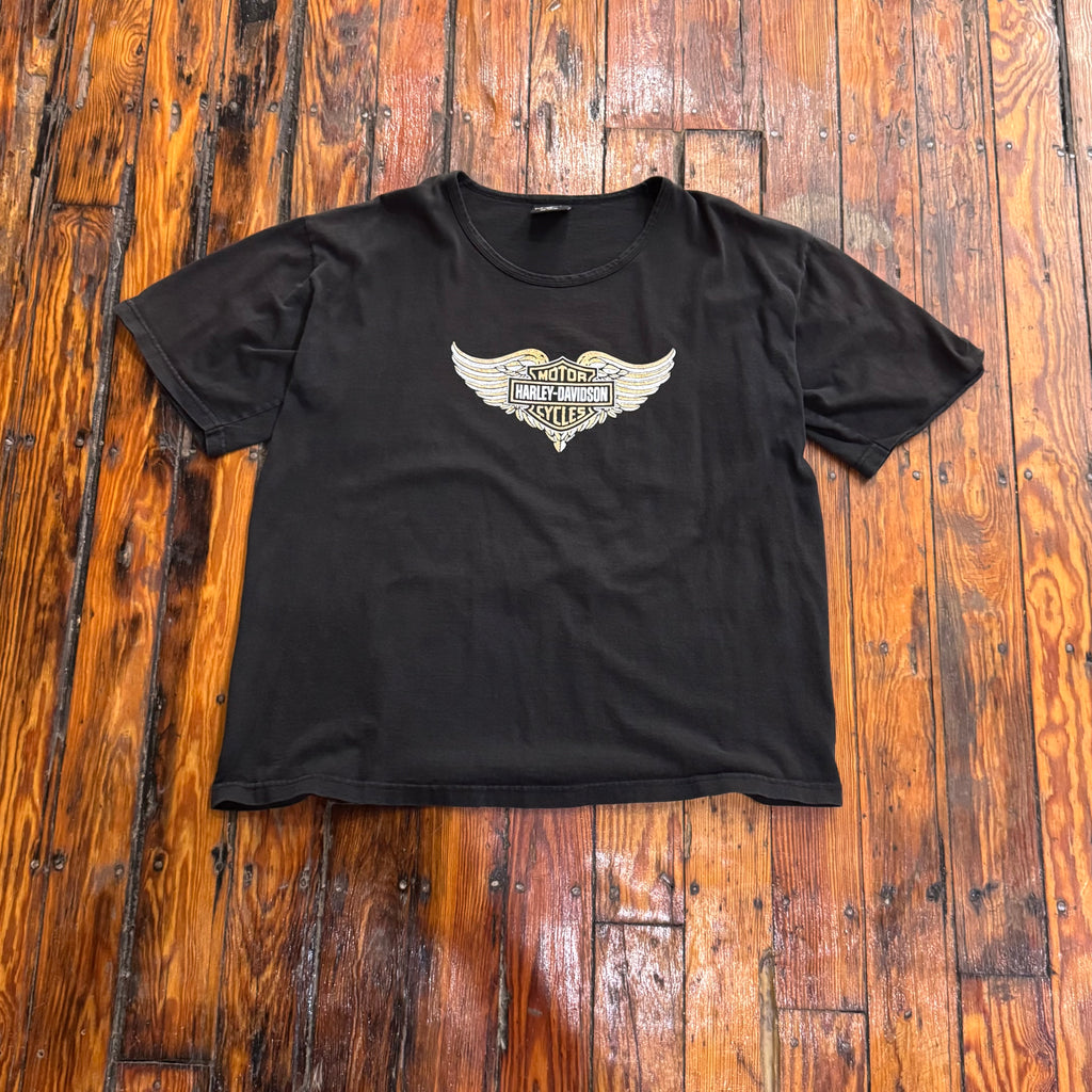 Vintage Glitter Sturgis Harley Davidson T-shirt Sz XL