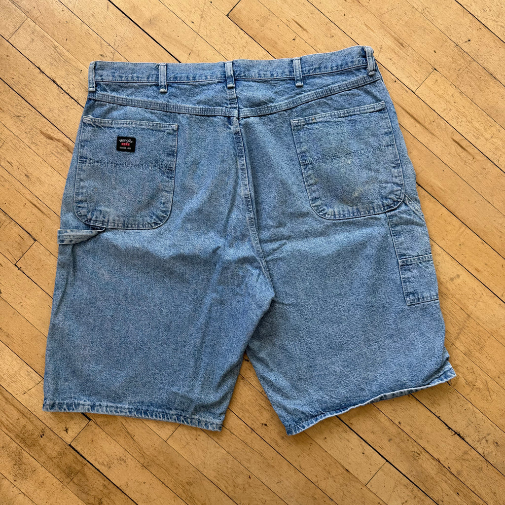 Vintage Wrangler Hero Denim Jean Shorts Sz 40