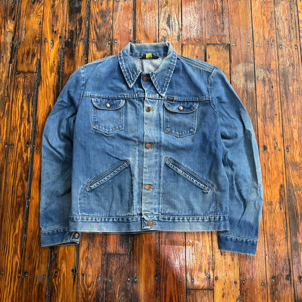 Vintage Wrangler Denim Jean Jacket Sz M