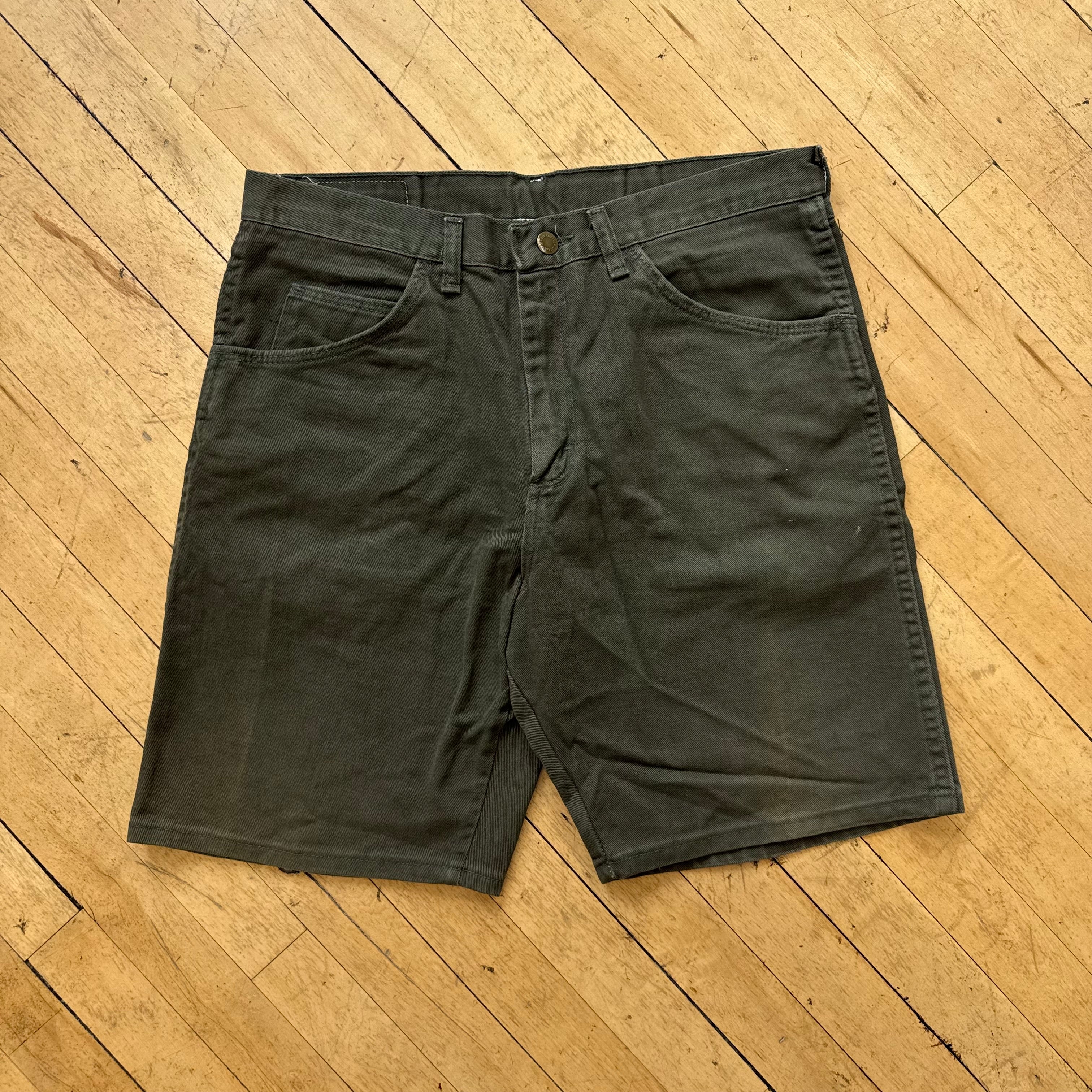 Vintage Olive Wrangler Denim Jeans Sz 33