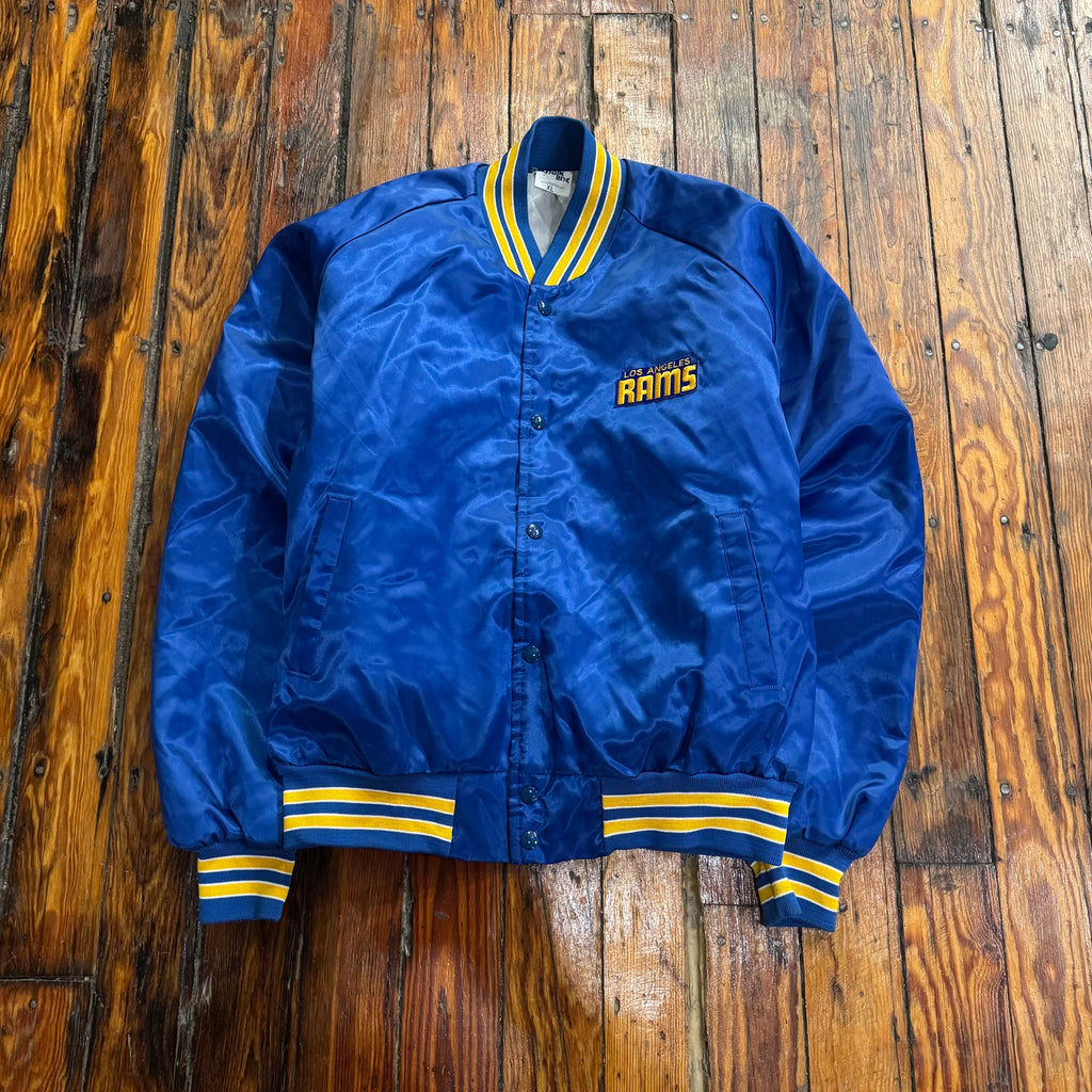 Vintage Chalk Line LA Rams Bomber Jacket Sz L