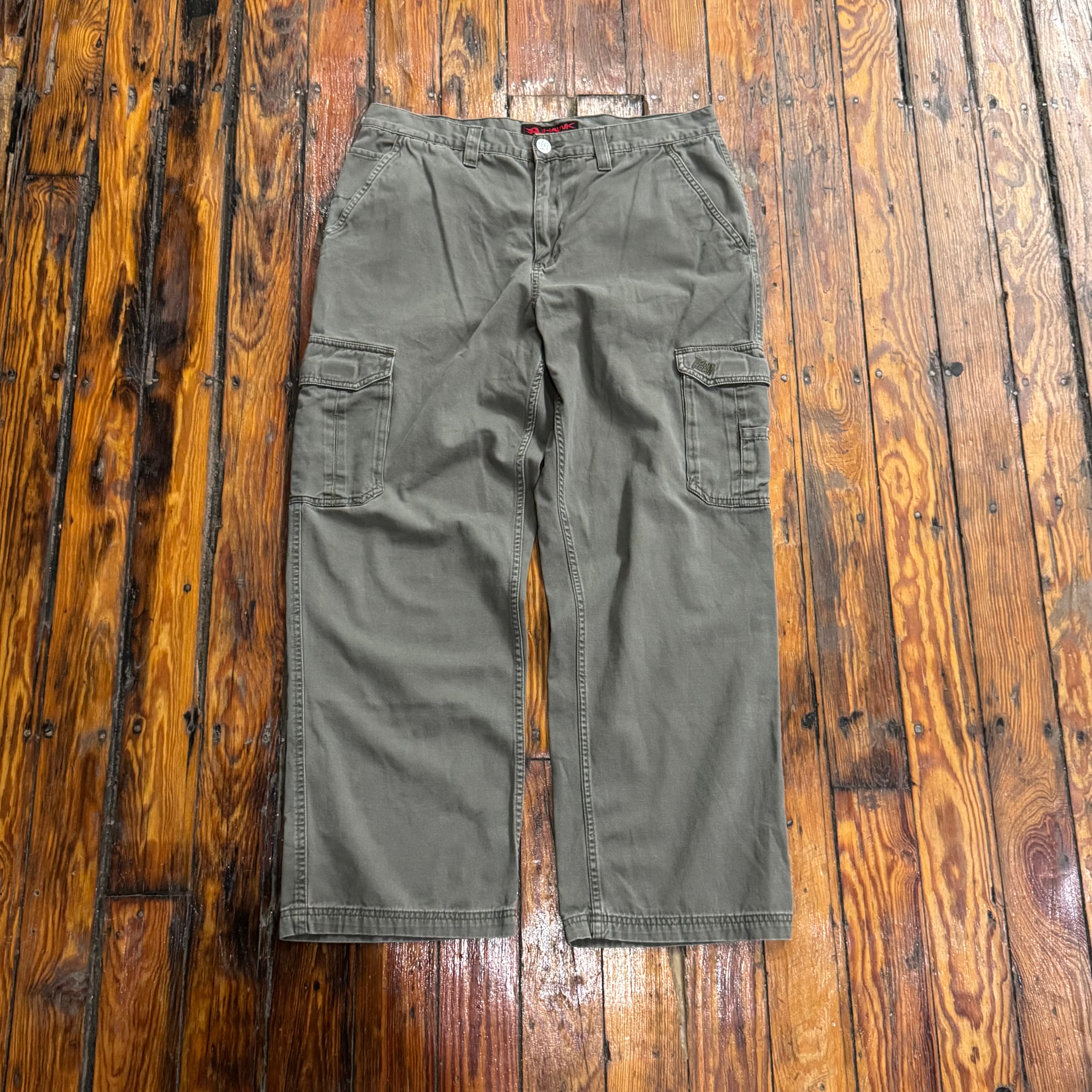 Y2K Hawk Cargo Pants Sz 34x30