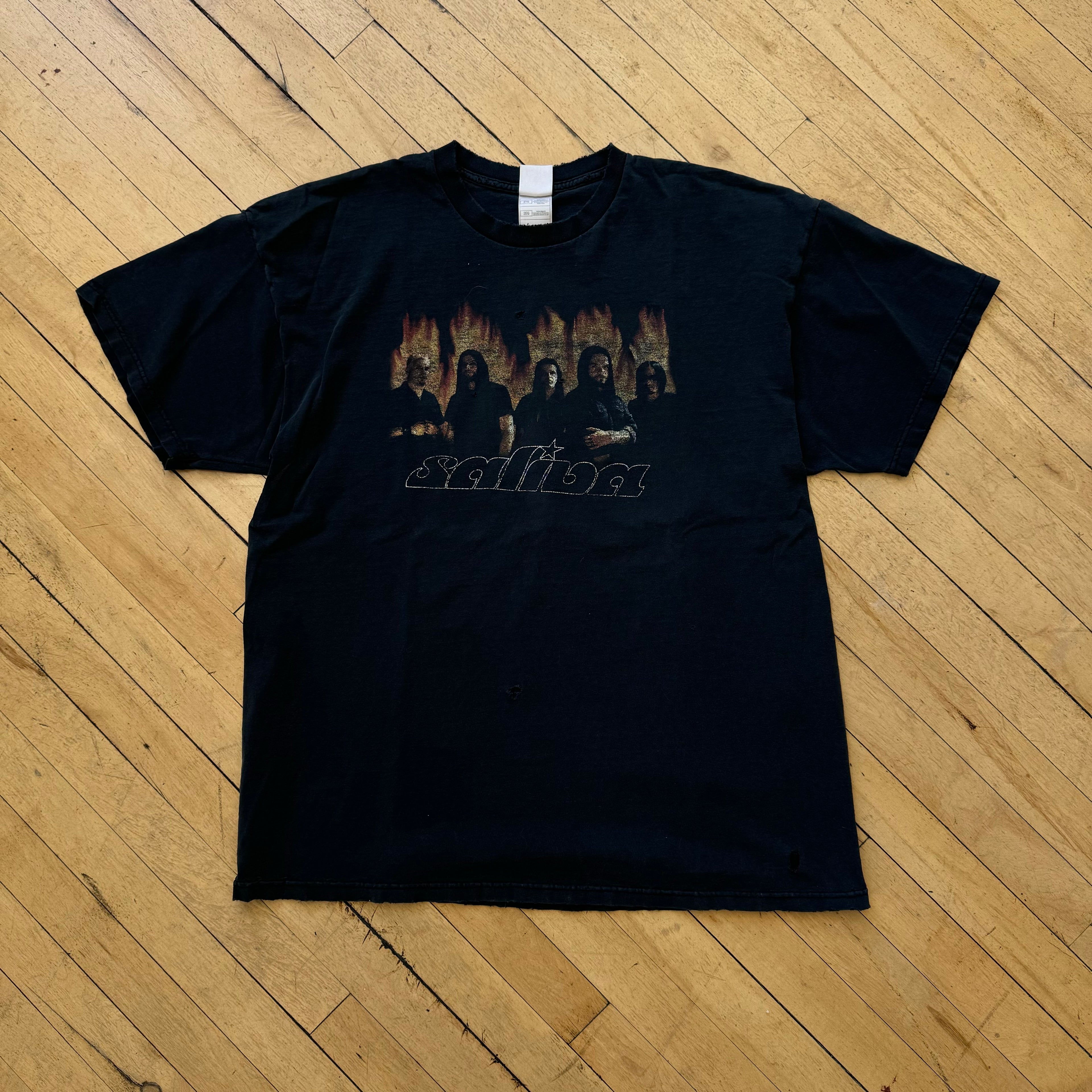 Vintage Saliva Band Tour T-shirt Sz XL