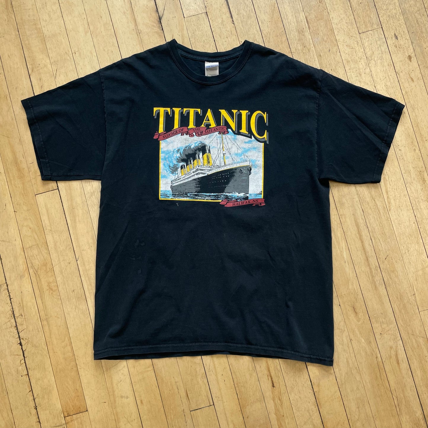 Vintage Titanic Halifax, NS T-shirt Sz L