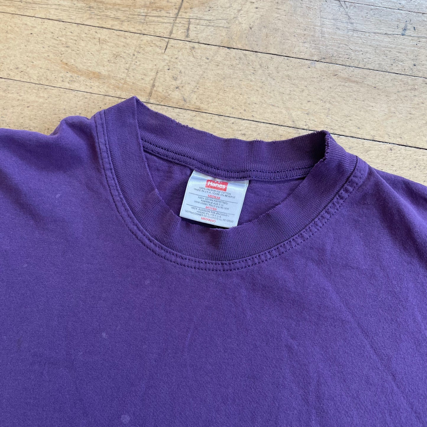 90s Single Stitch Hanes T-shirt Sz L