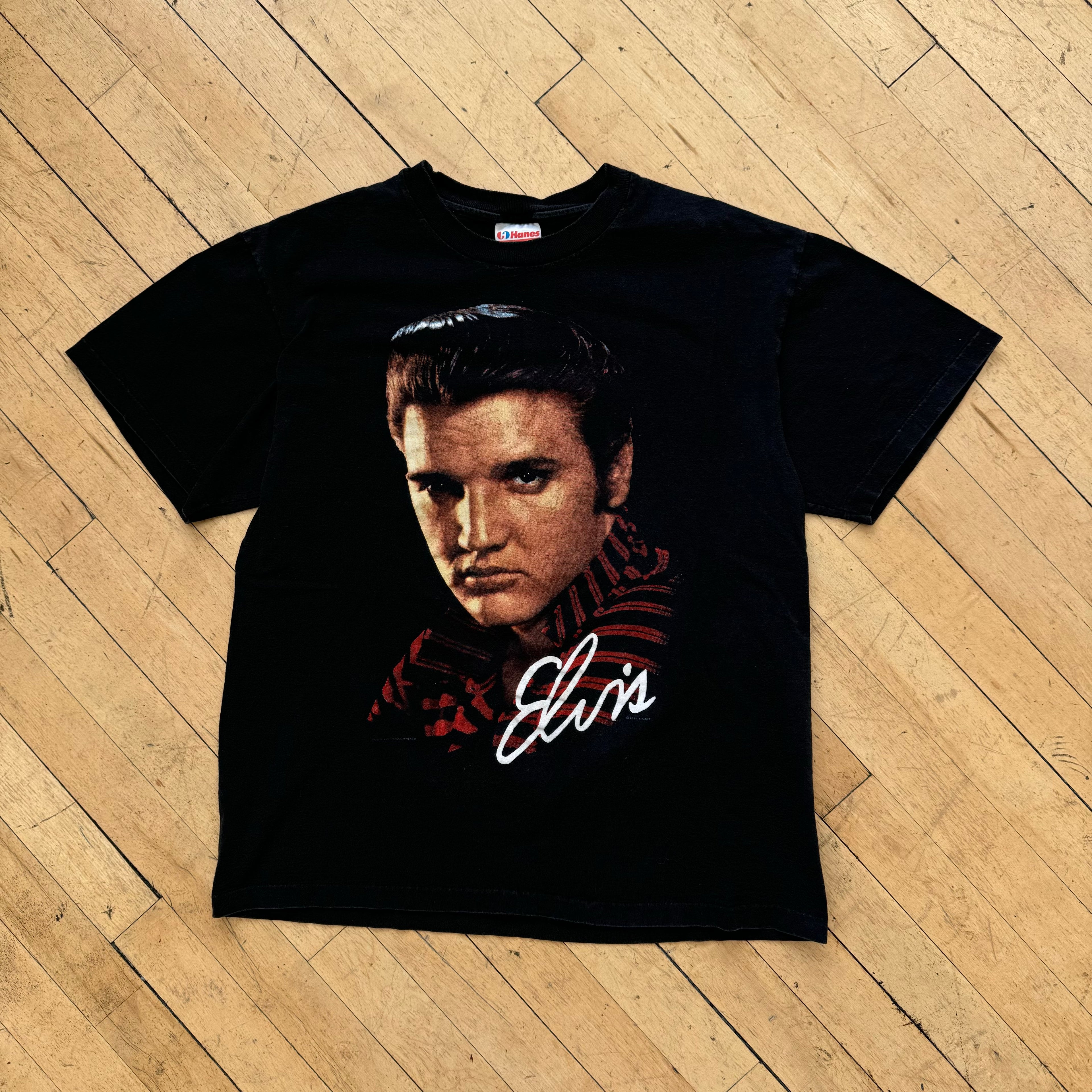 Vintage Elvis Presley Big face T-shirt Sz L
