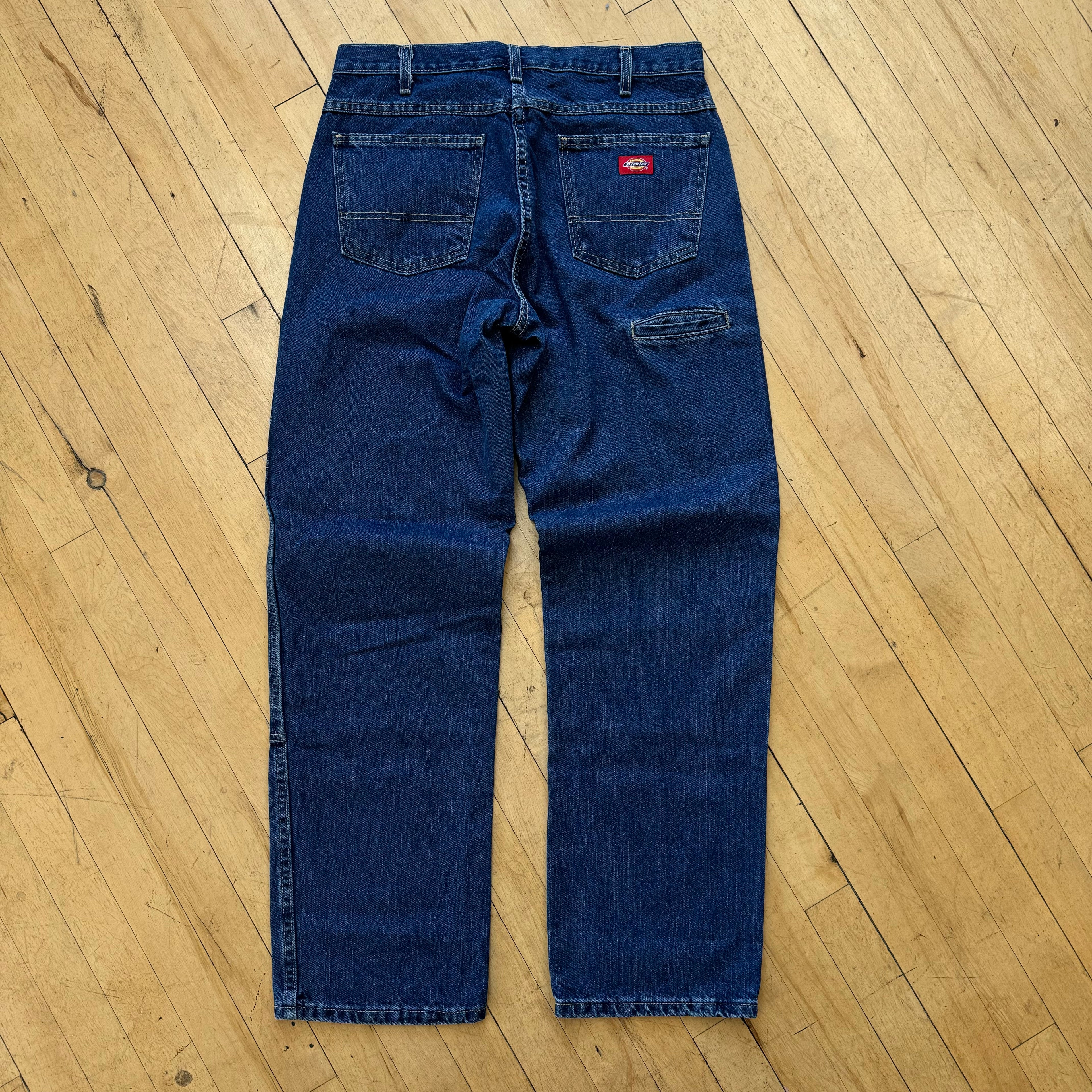 Vintage Dickies Double Knee Denim Jeans Sz 33x32