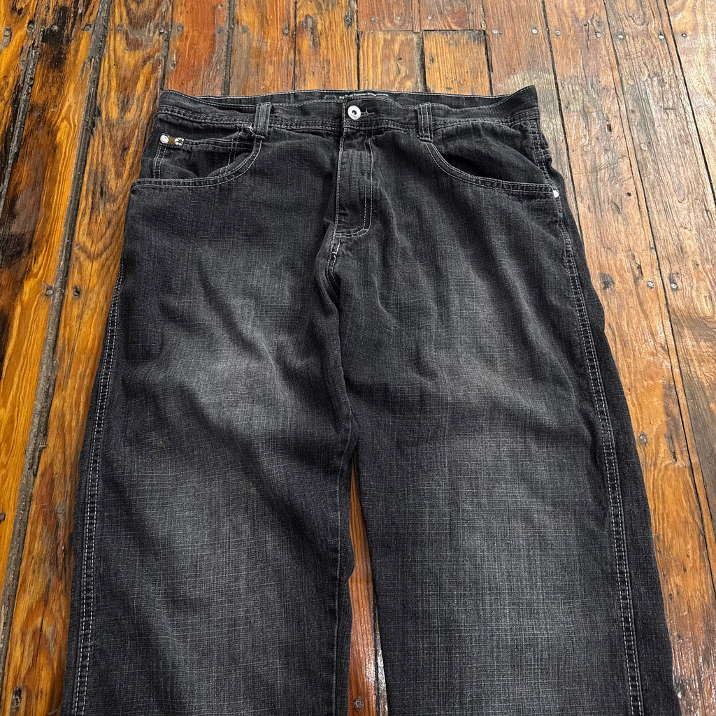 Y2K SouthPole Faded Denim Jeans Sz 38