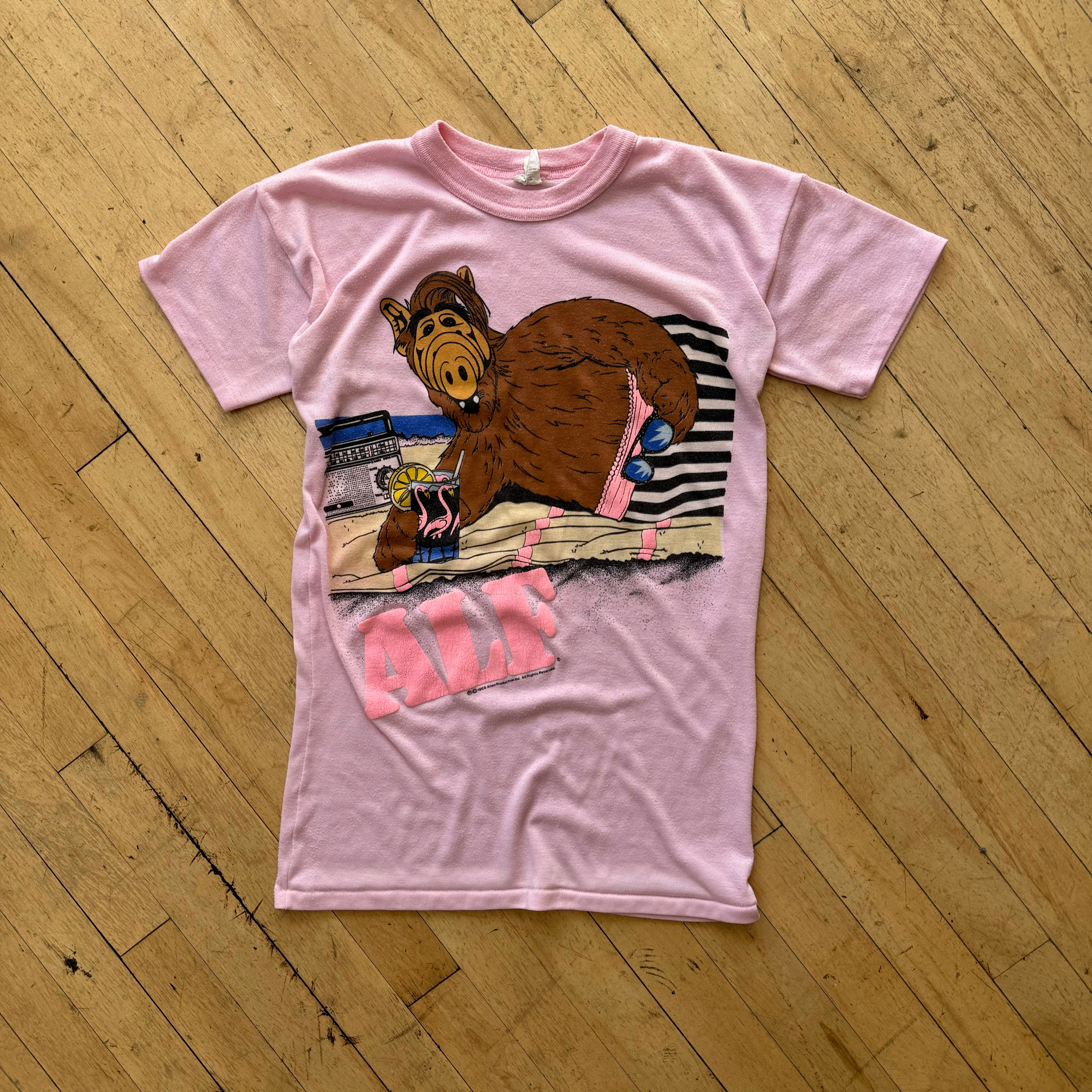 Vintage Alf Beach T-shirt Sz M