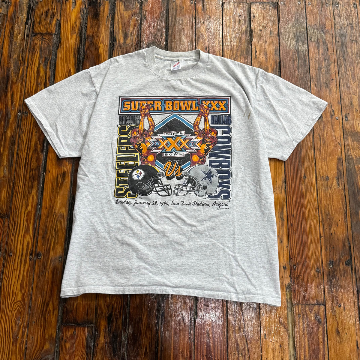 Vintage Super Bowl XXX T-shirt Sz XXL