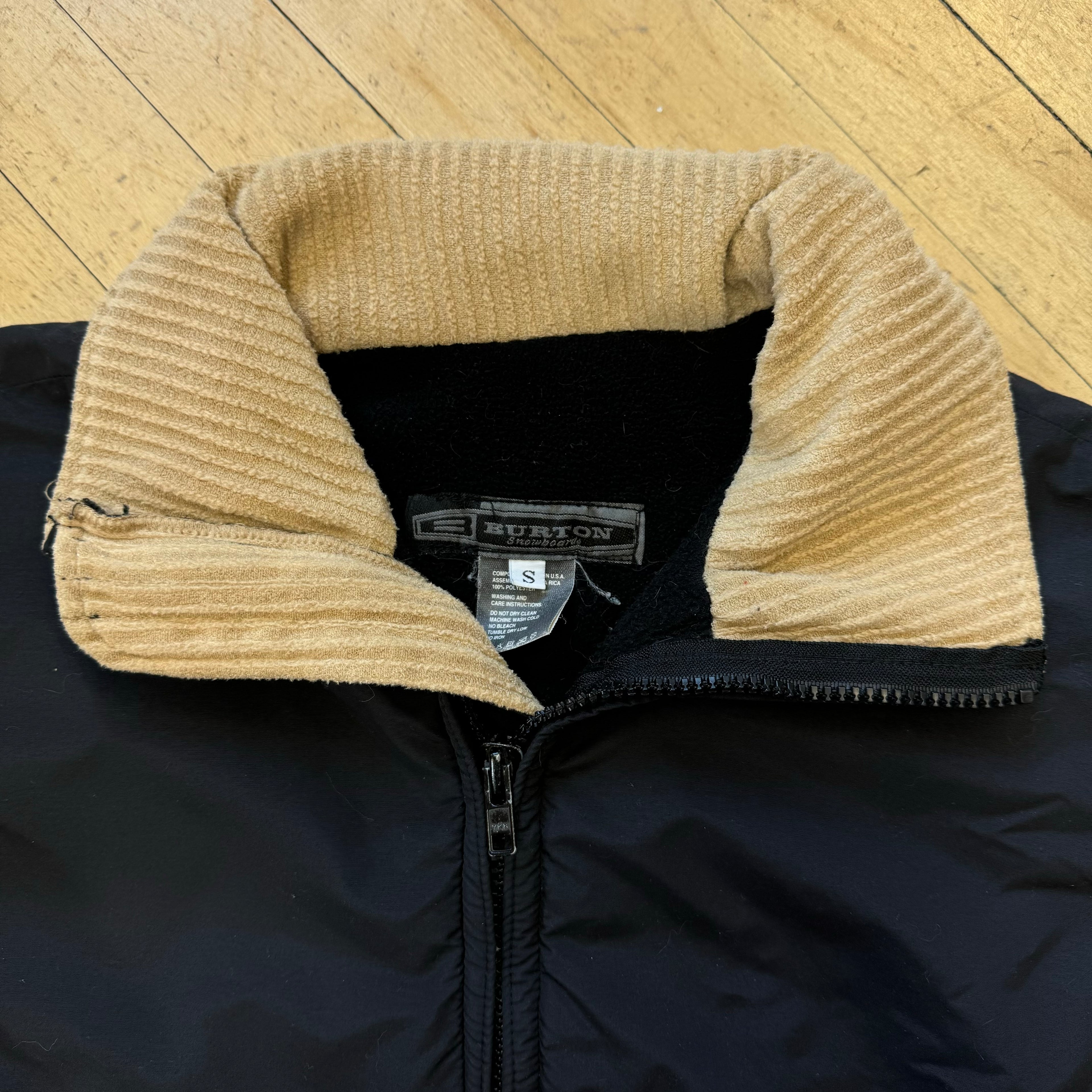 Vintage Corduroy Burton Ski Jacket Sz S/M