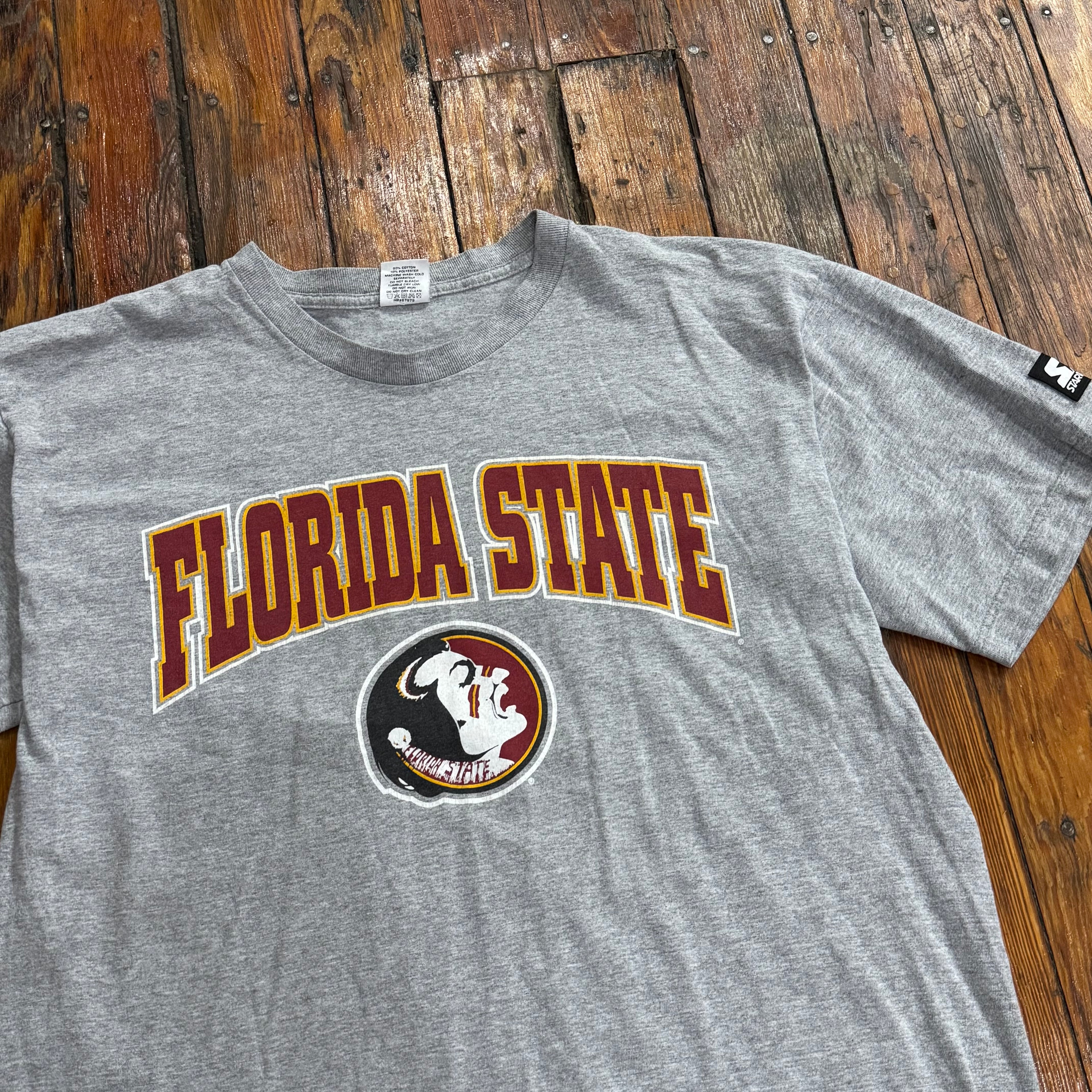 Vintage Starter Florida State SpellOut T-shirt Sz L