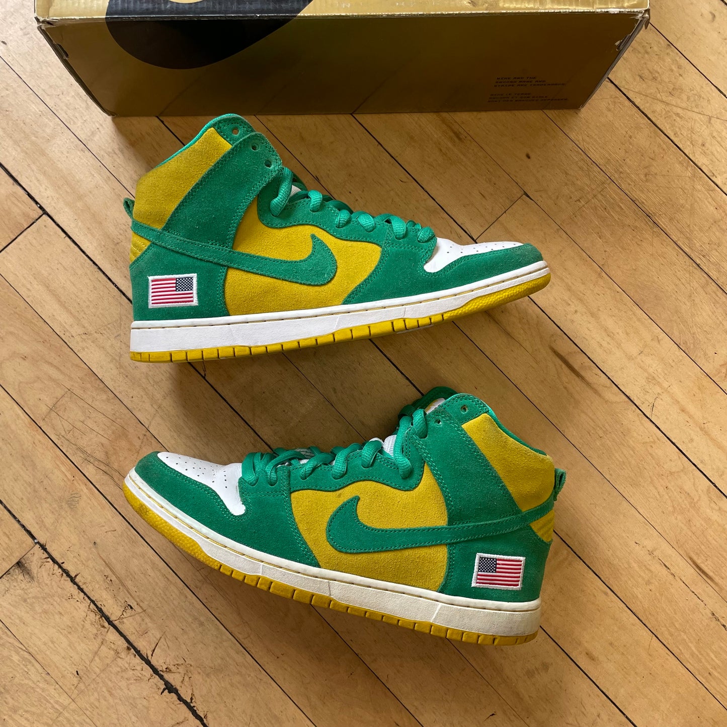 Nike Dunk High Sb Pro “Oakland Athletics” (11)