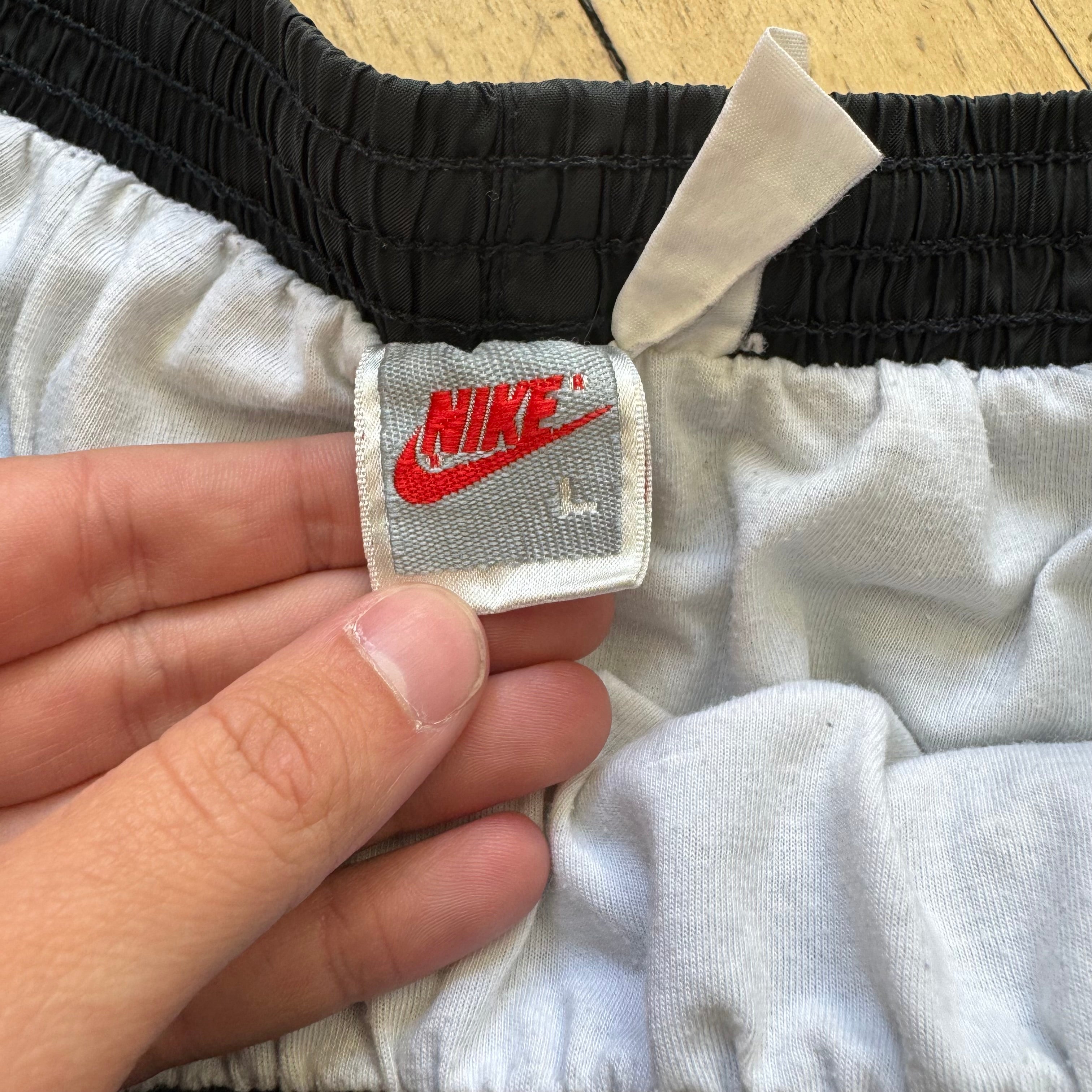 Vintage Black Nike Track Shorts Sz L