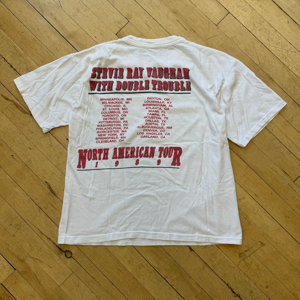 Vintage Stevie Ray Vaughan North American Tour ‘89 T-shirt Sz M