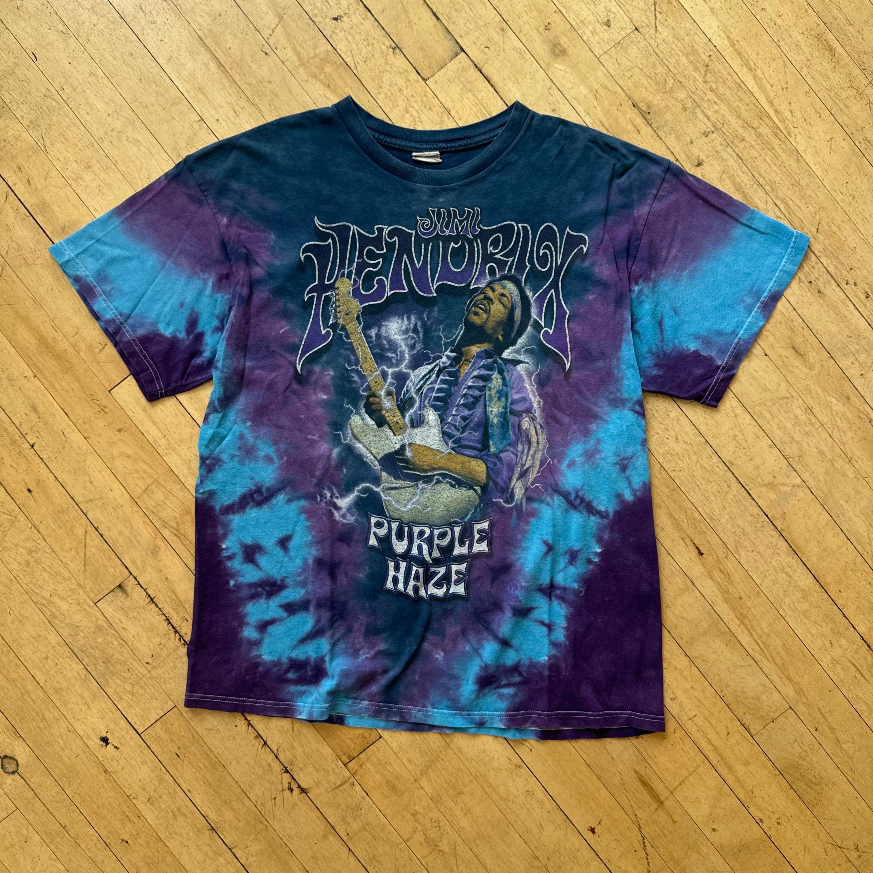 Y2K Jimmi Hendrix Purple Haze T-shirt Sz L