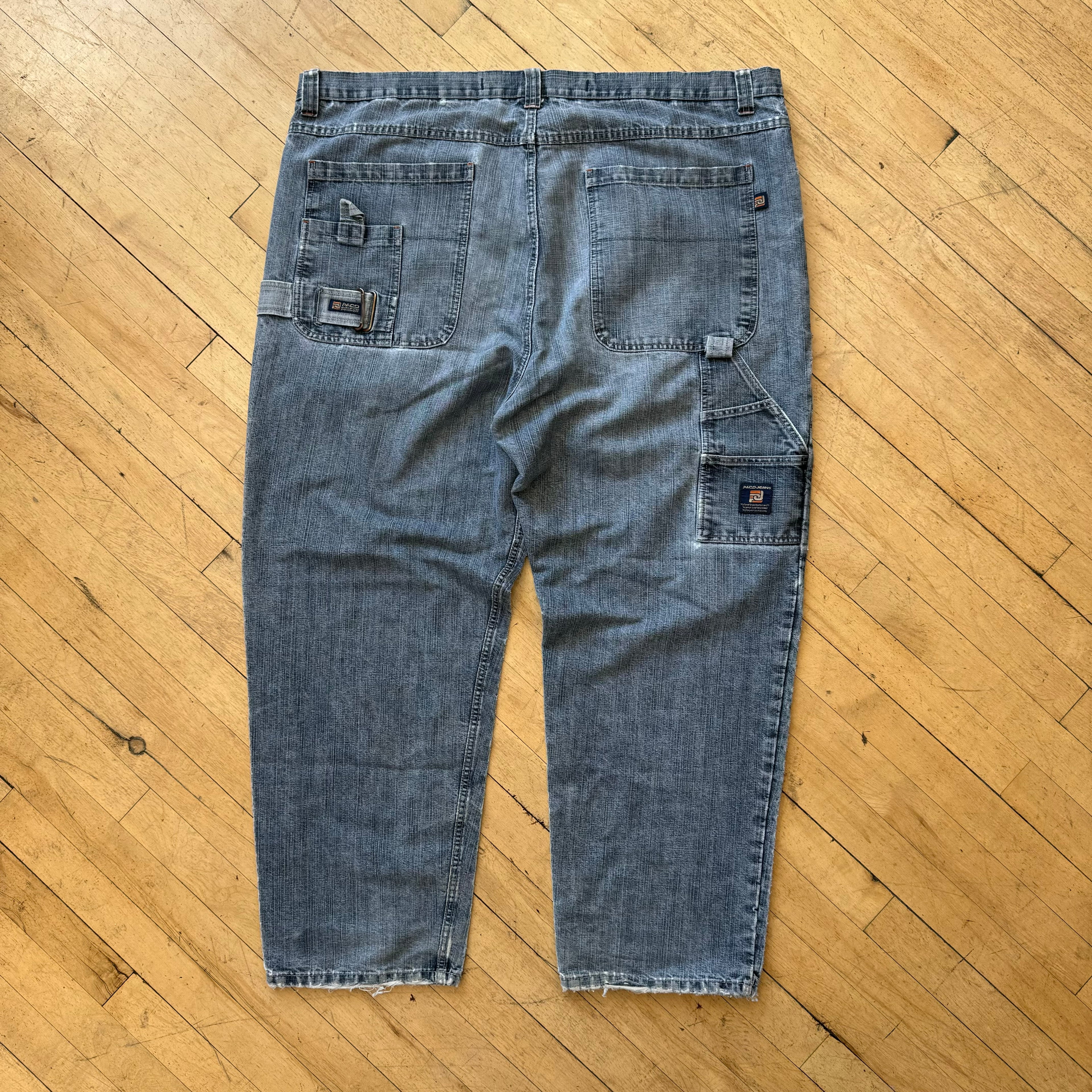 Y2K Paco Denim Cargo Jeans Sz 48