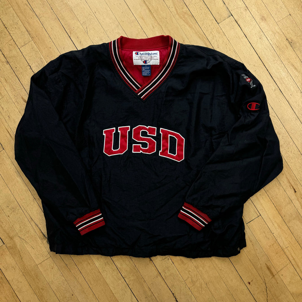 Vintage Champion USD Pullover Jacket Sz XXL