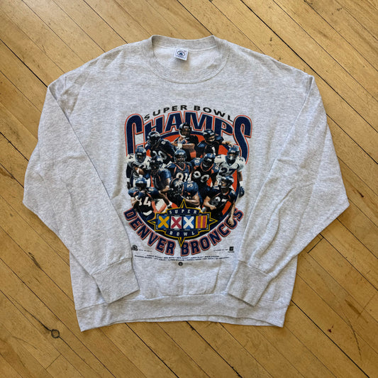 Vintage Super Bowl Champion’s Broncos CrewNeck Sz XL