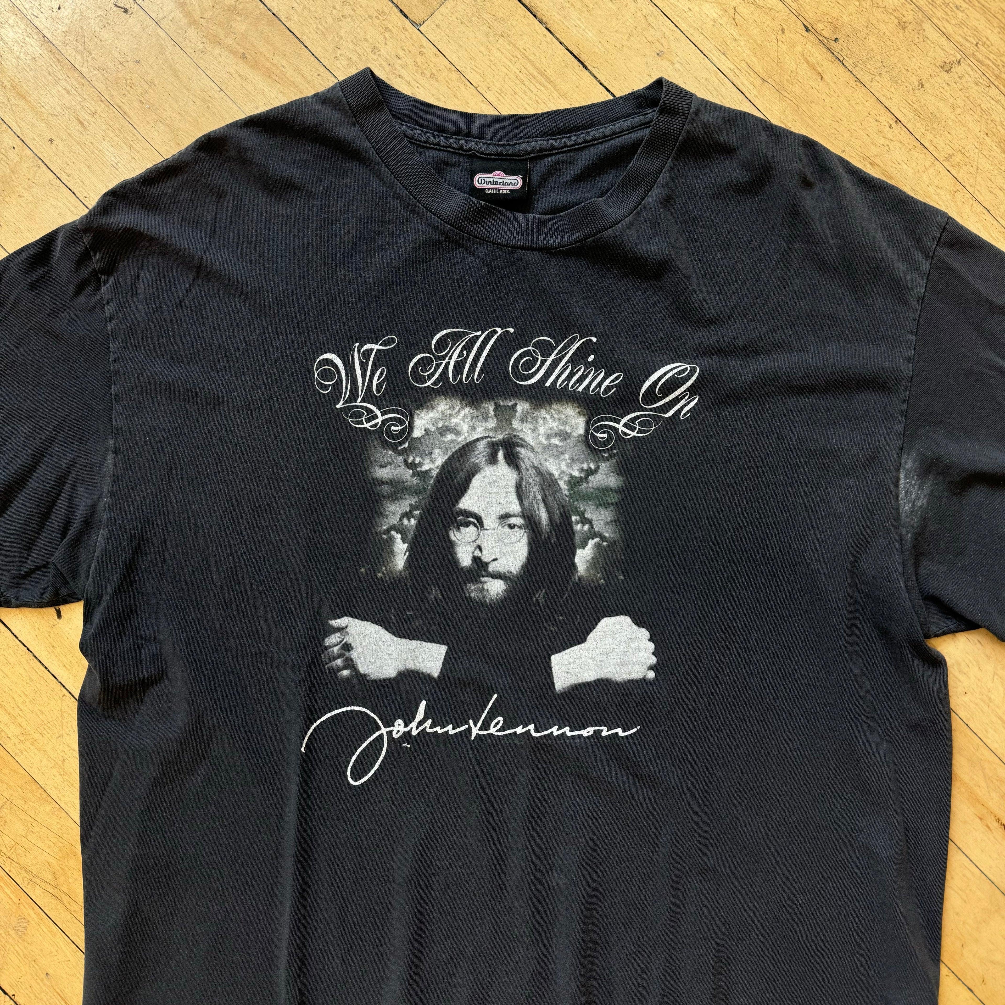 Vintage John Lennon Shine On T-shirt Sz L