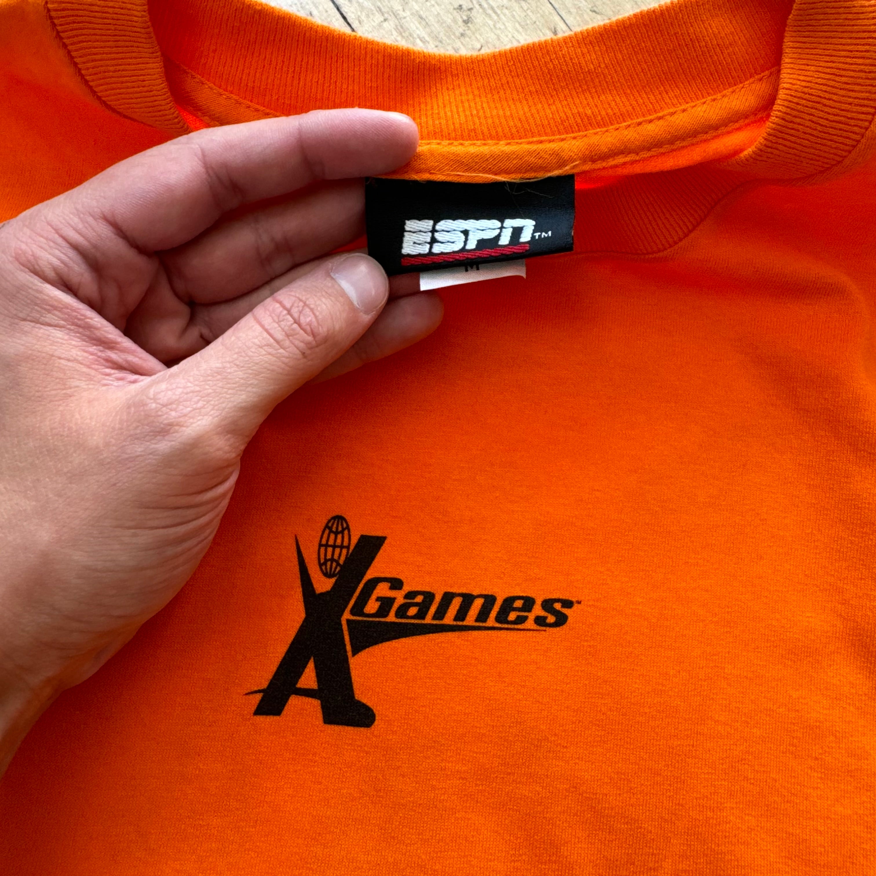 Vintage X-Games ESPN Skateboard T-shirt Sz M