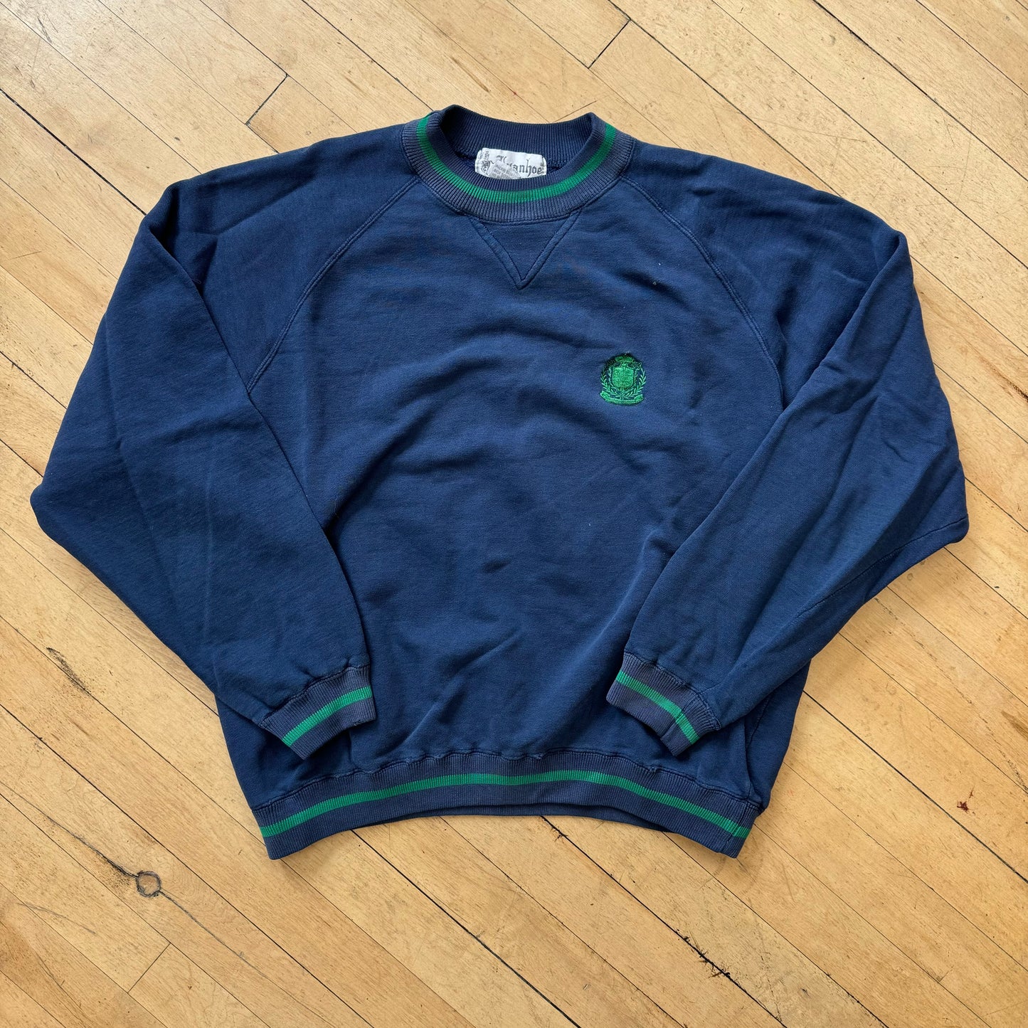 Vintage Evanhoe Embroidered Crewneck Sz M