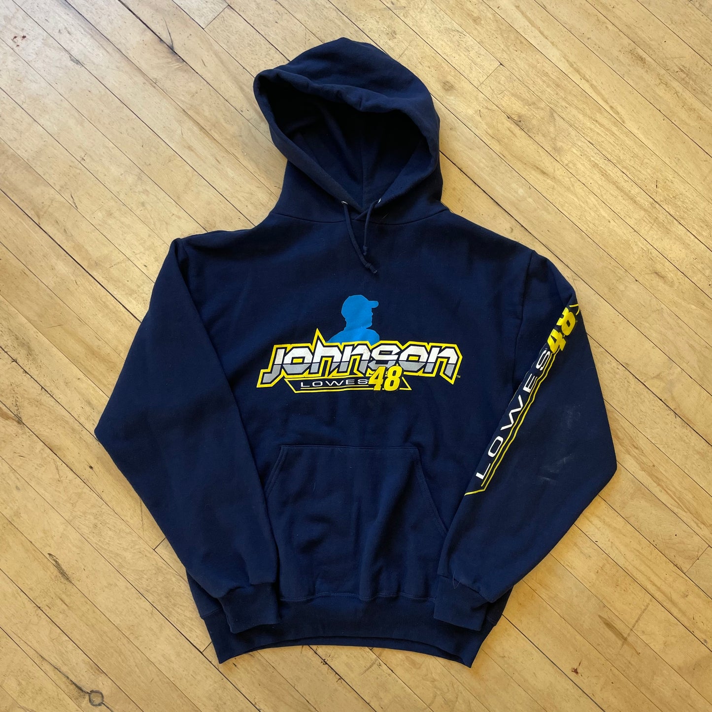 2000s Winner Circle Nascar Johnson Hoodie Sz L