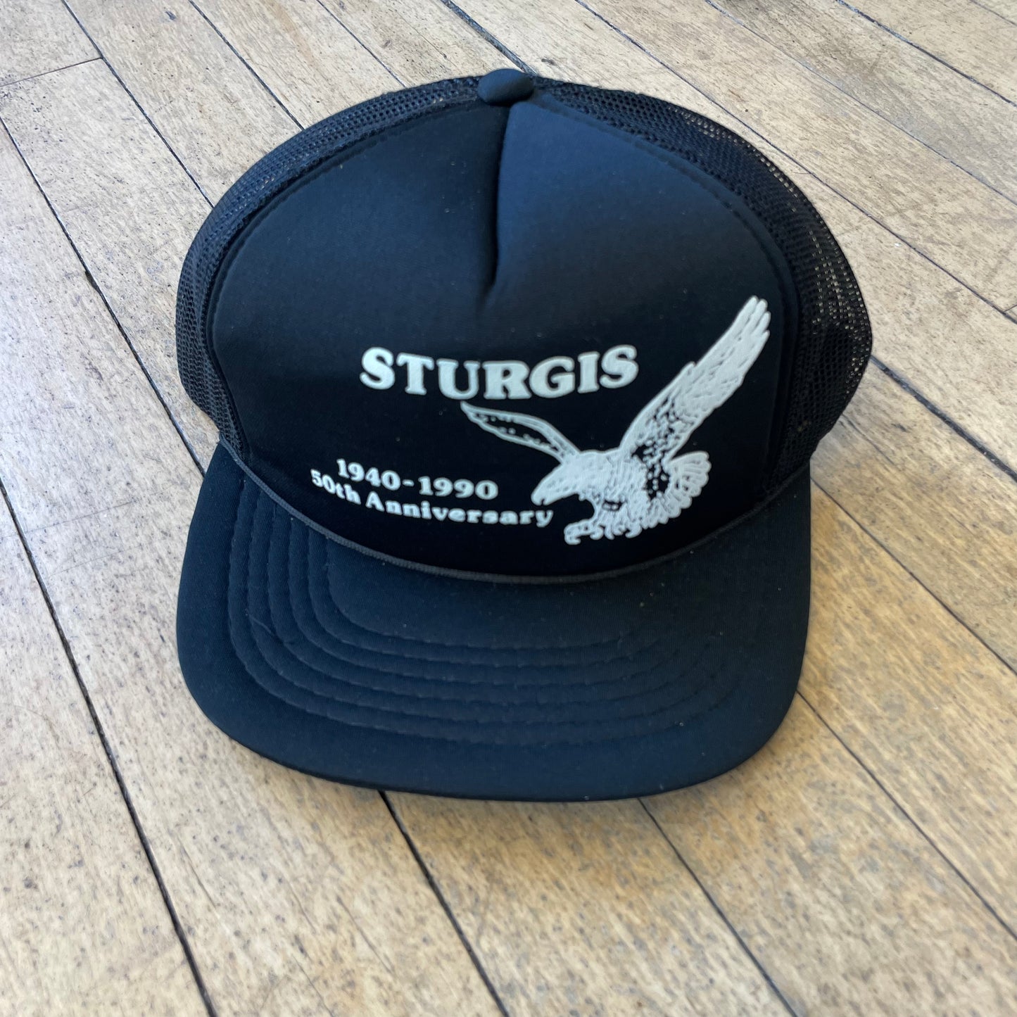 1990 Sturgis Trucker SnapBack Hat