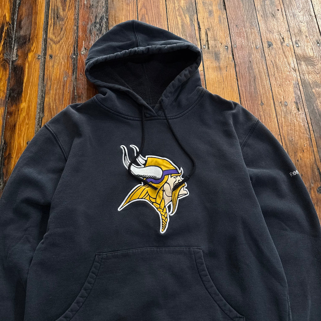 00s Minnesota Vikings Reebok Hoodie Sz L