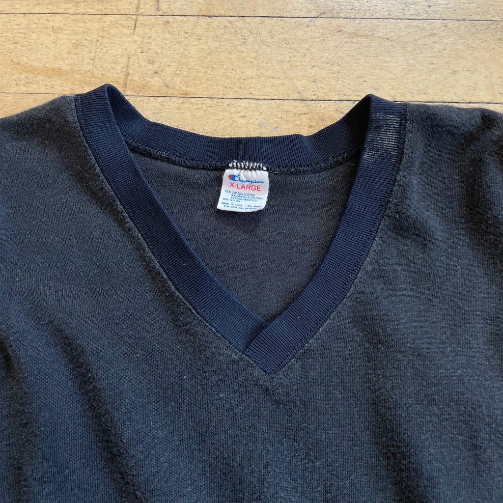 80s Blank Champion Throw Over Jersey T-shirt Sz L
