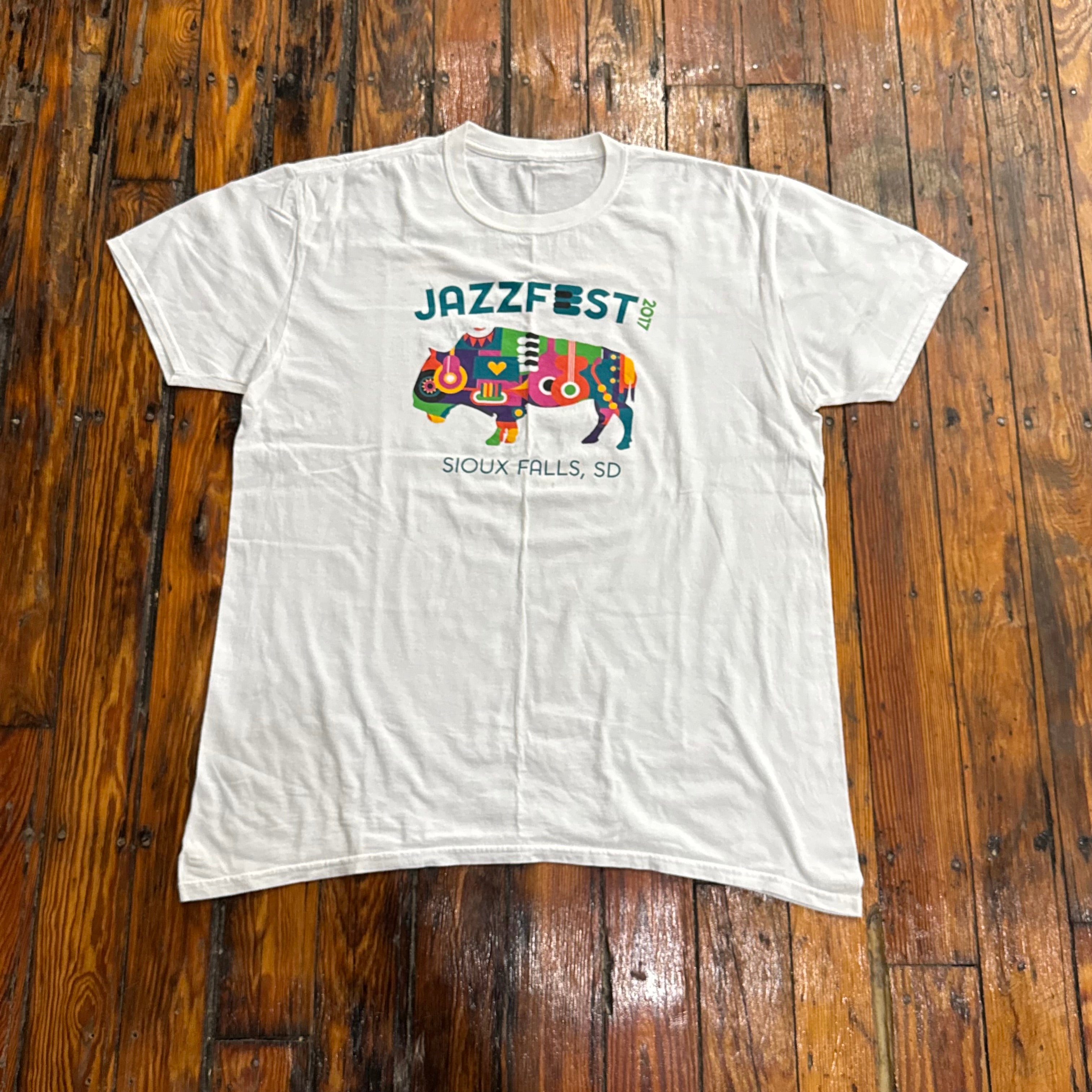 Jazz Fest Sioux Falls 2017 T-shirt Sz XL