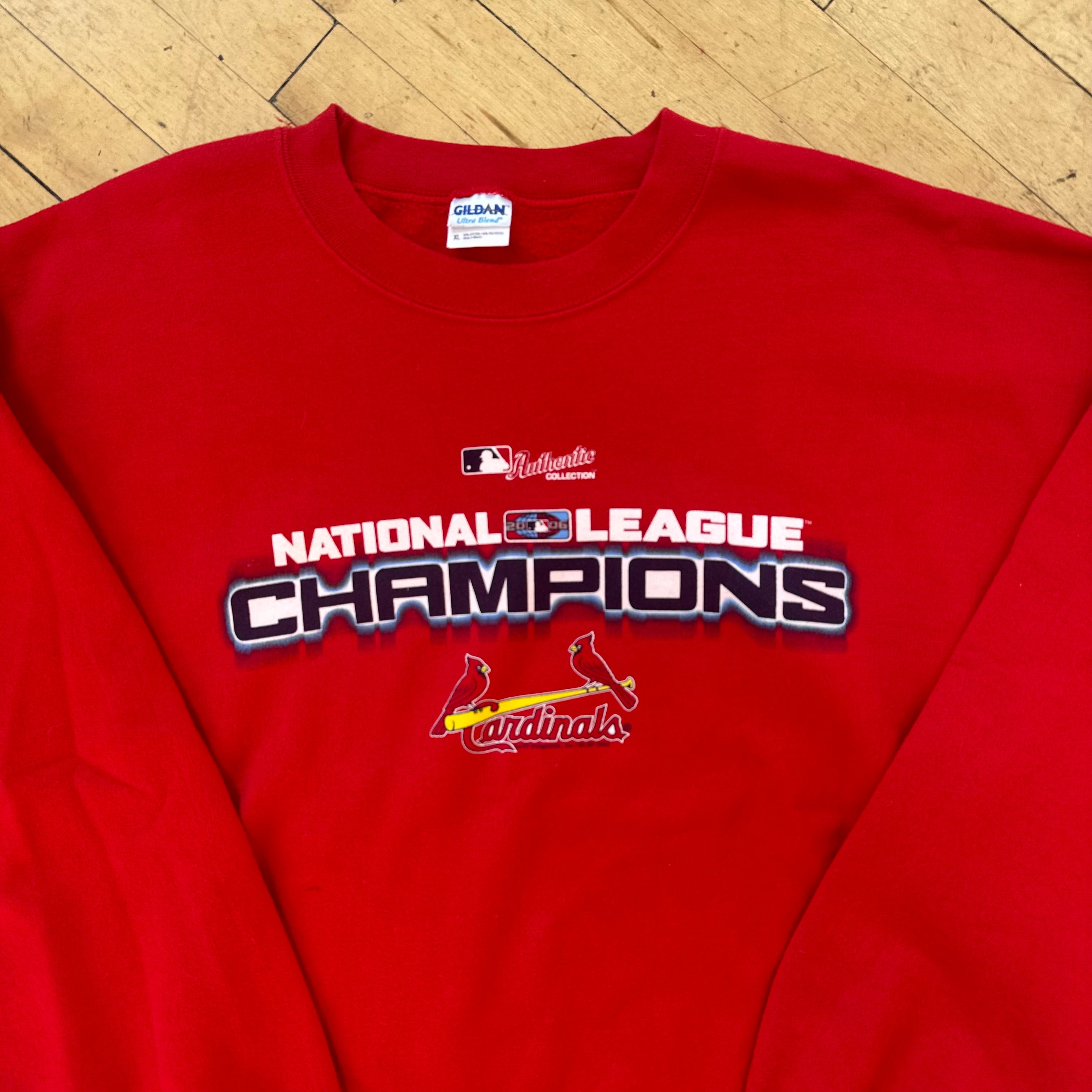 Y2K St. Louis Cardinals National League CrewNeck Sz XL