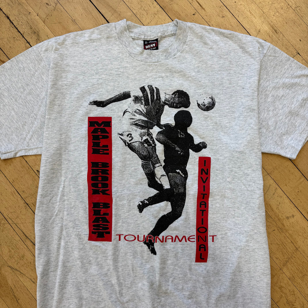 Vintage Maple Rock Soccer Tournament T-shirt Sz XL