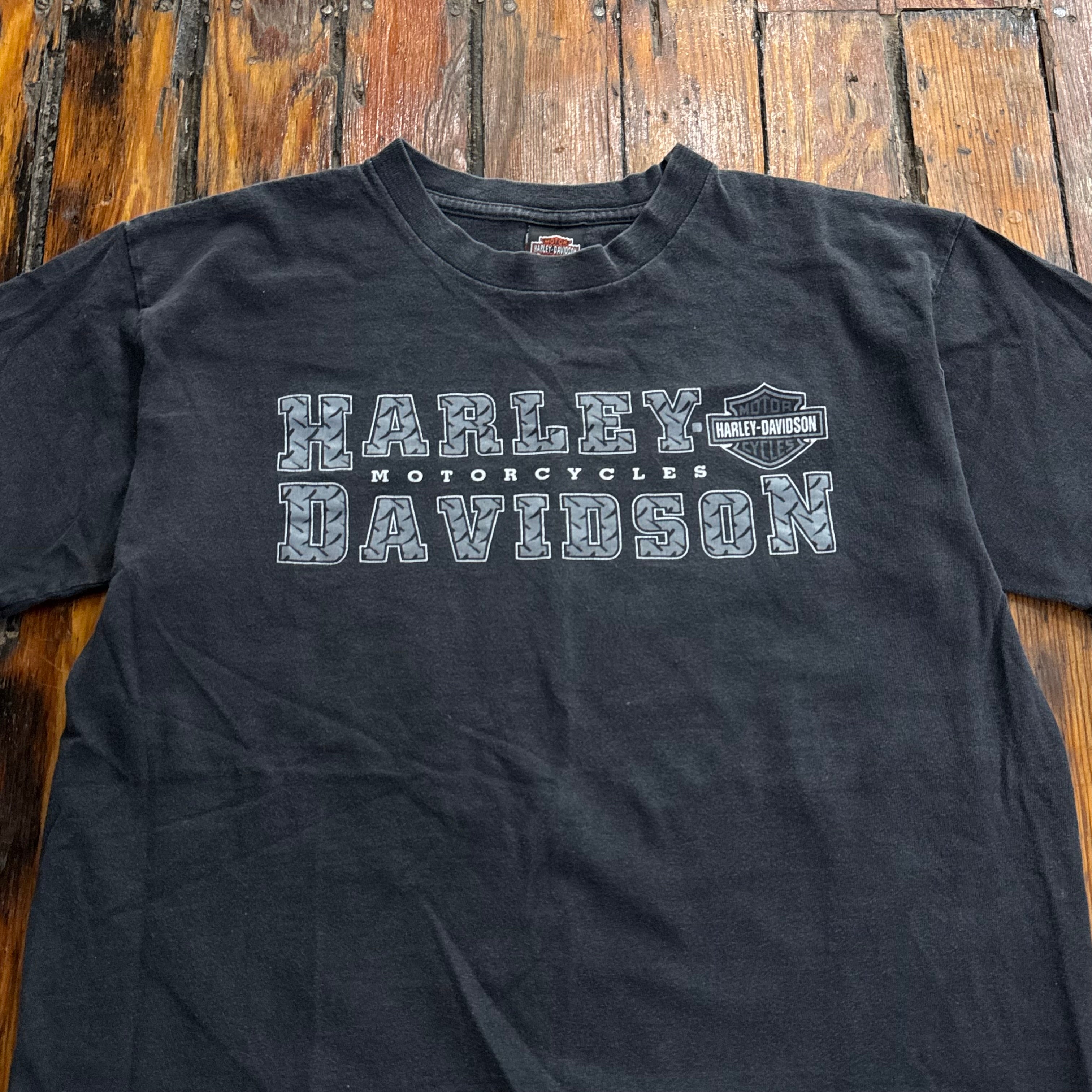 Vintage Harley Davidson SpellOut T-shirt Sz M